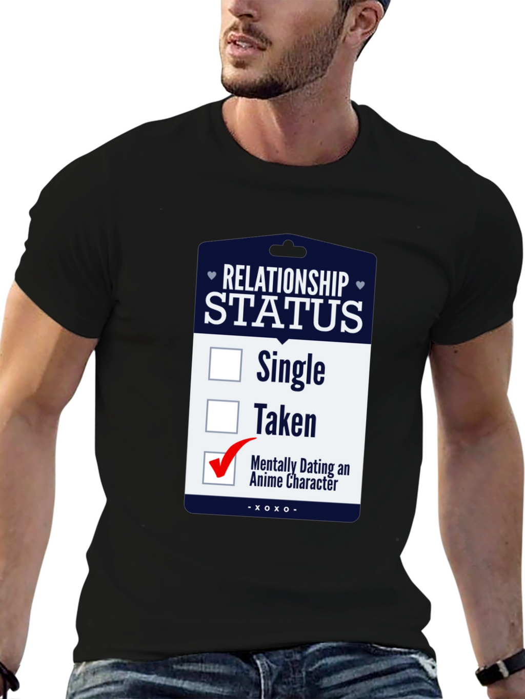 Mentally Dating Anime Character T-Shirt