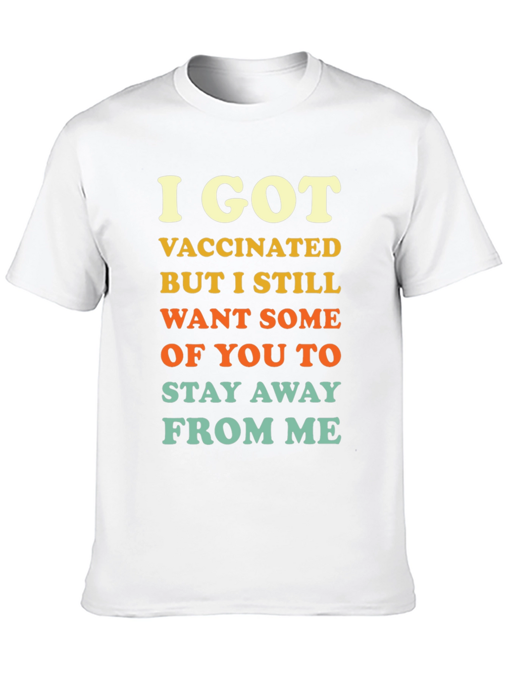 I Got Vaccinated Funny T-Shirt