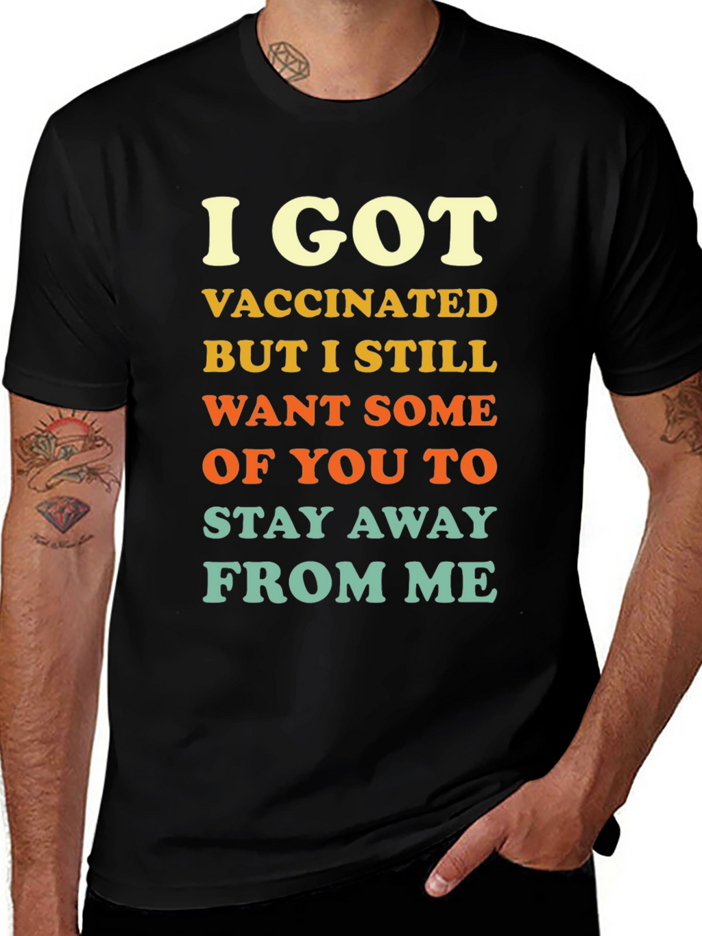 I Got Vaccinated Funny T-Shirt