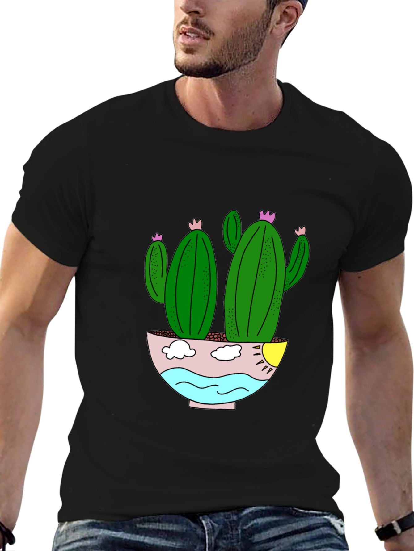 Cactus Bowl Graphic Tee