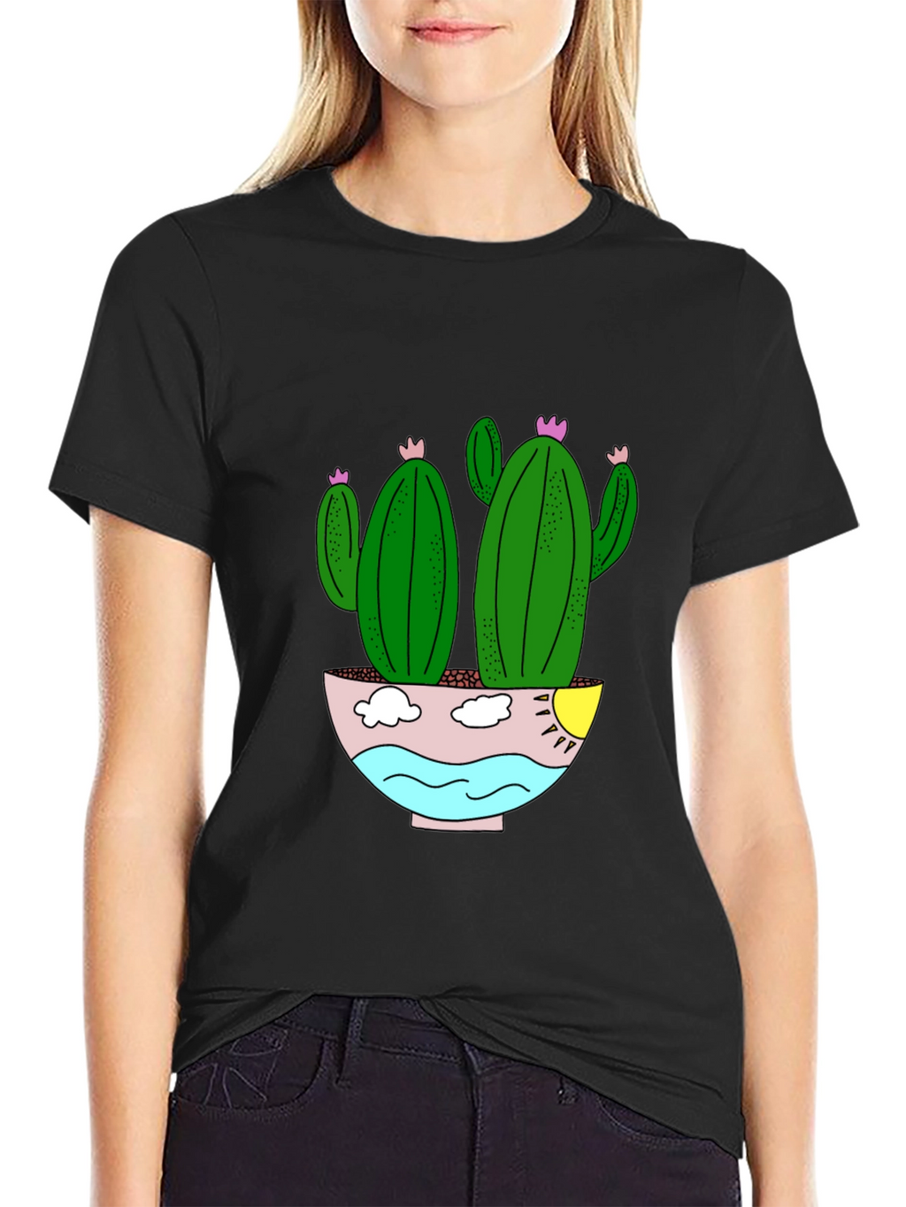 Cactus Bowl Graphic Tee