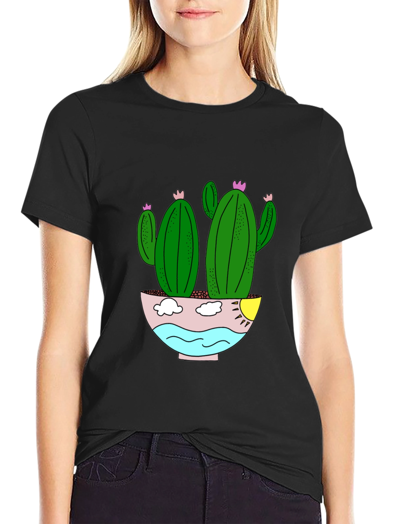 Cactus Bowl Graphic Tee
