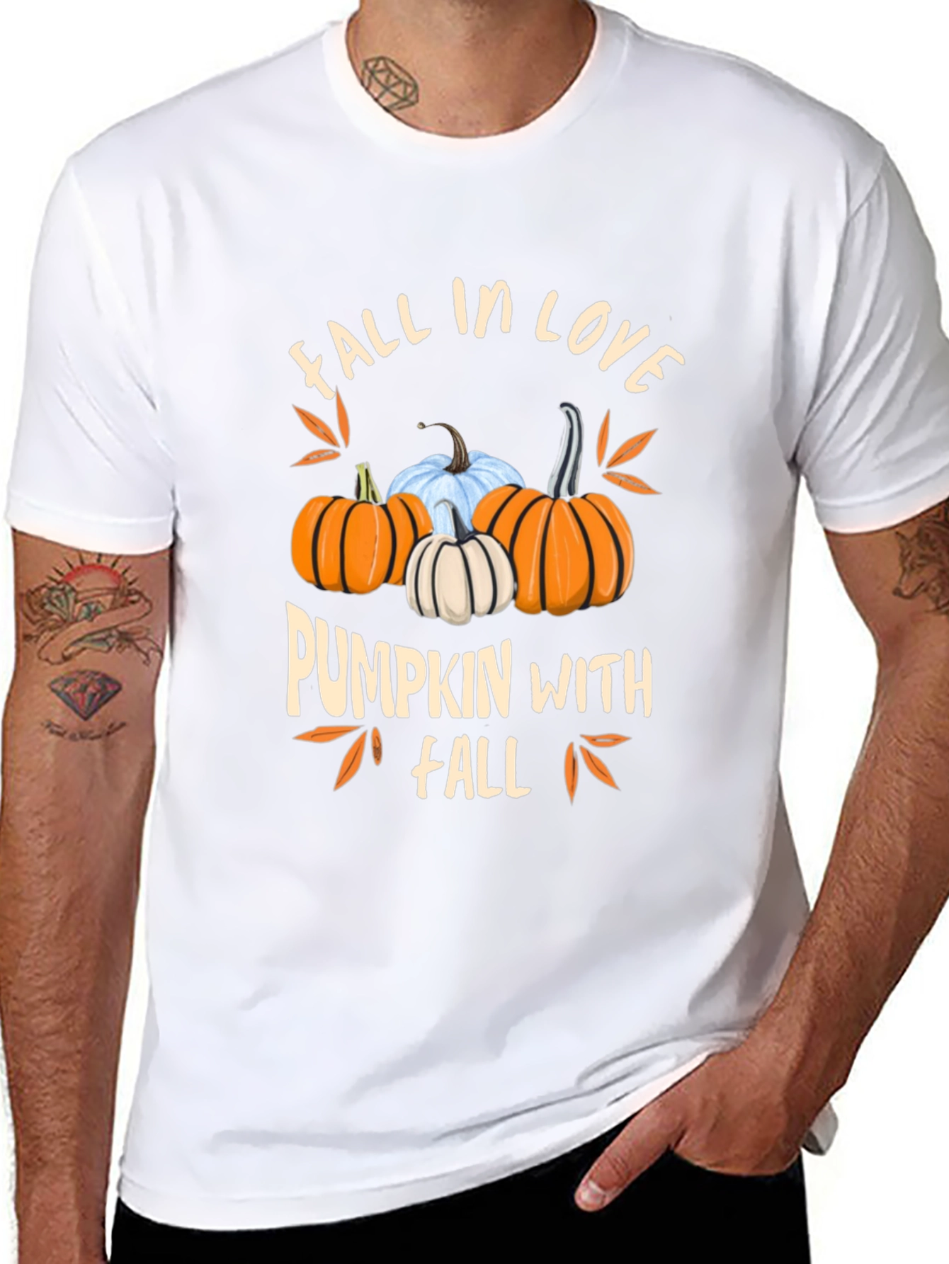 Fall in Love Pumpkin T-Shirt