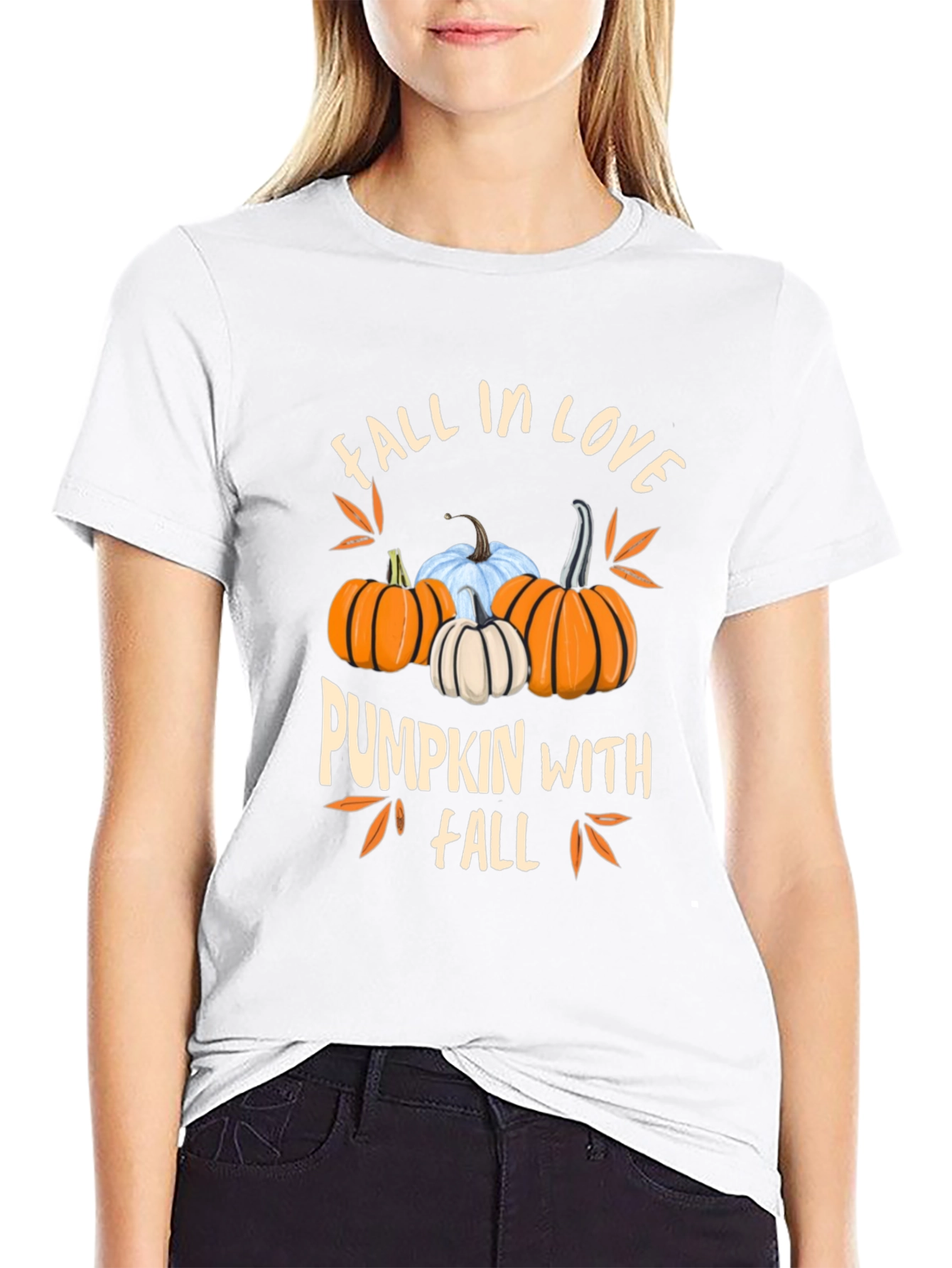 Fall in Love Pumpkin T-Shirt