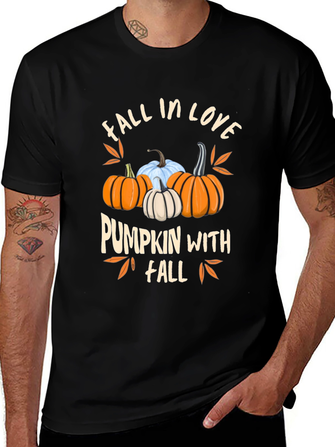 Fall in Love Pumpkin T-Shirt