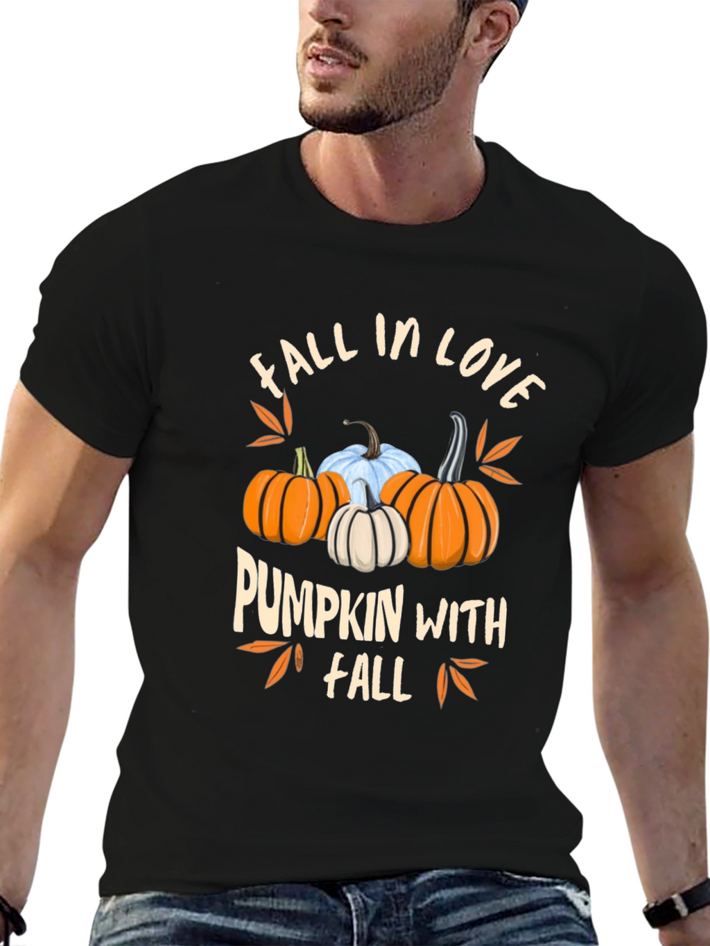 Fall in Love Pumpkin T-Shirt