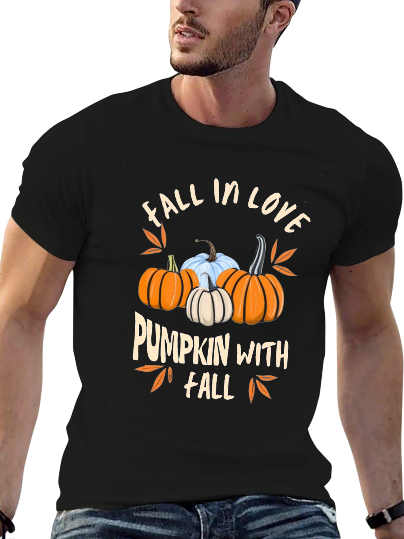 Fall in Love Pumpkin T-Shirt