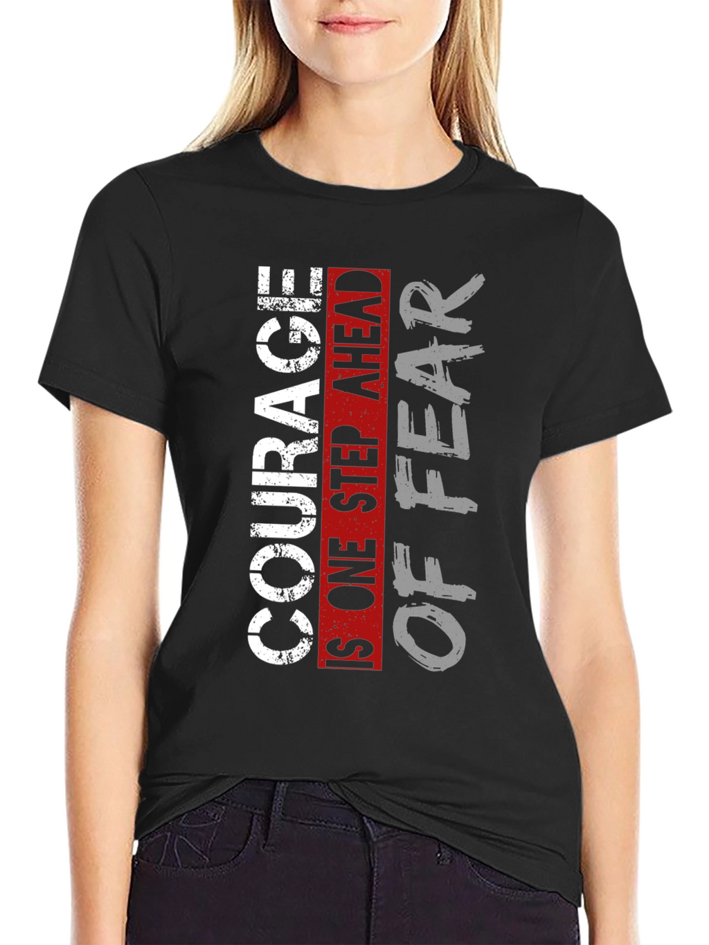 Courage Over Fear Graphic T-Shirt