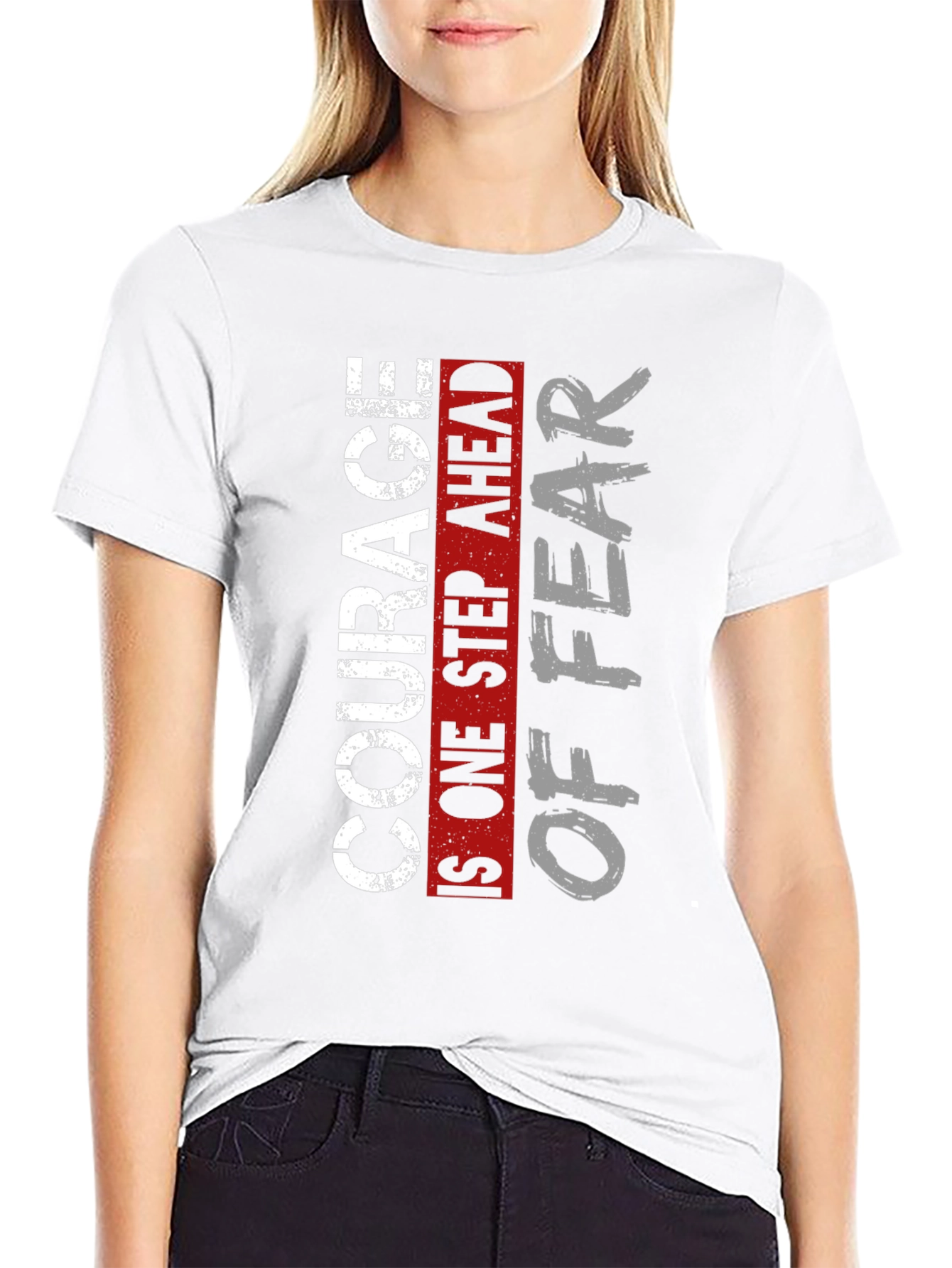Courage Over Fear Graphic T-Shirt