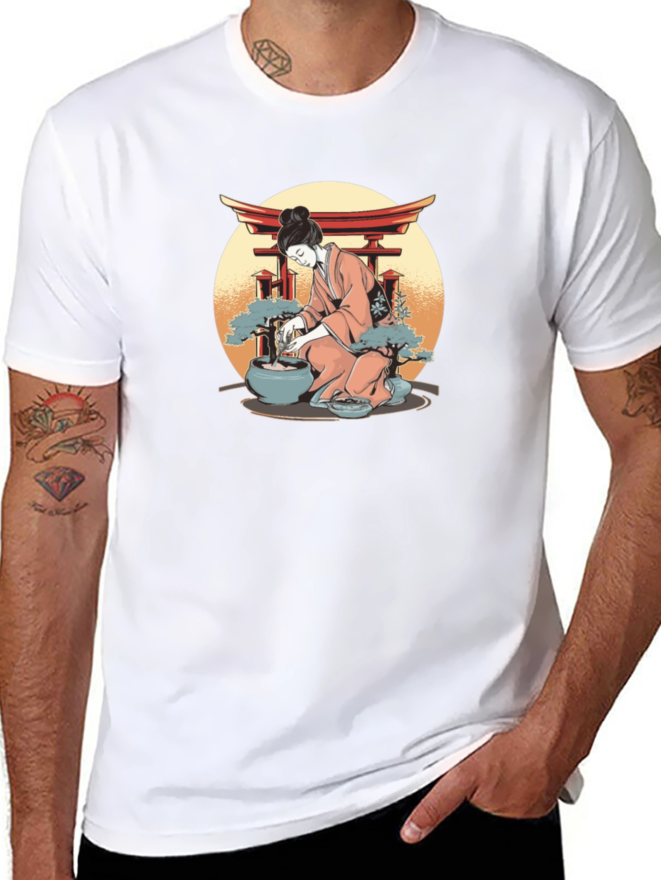 Bonsai Geisha Graphic Tee