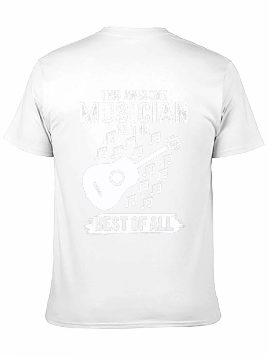Awesome Musician Guitar Graphic T-Shirt