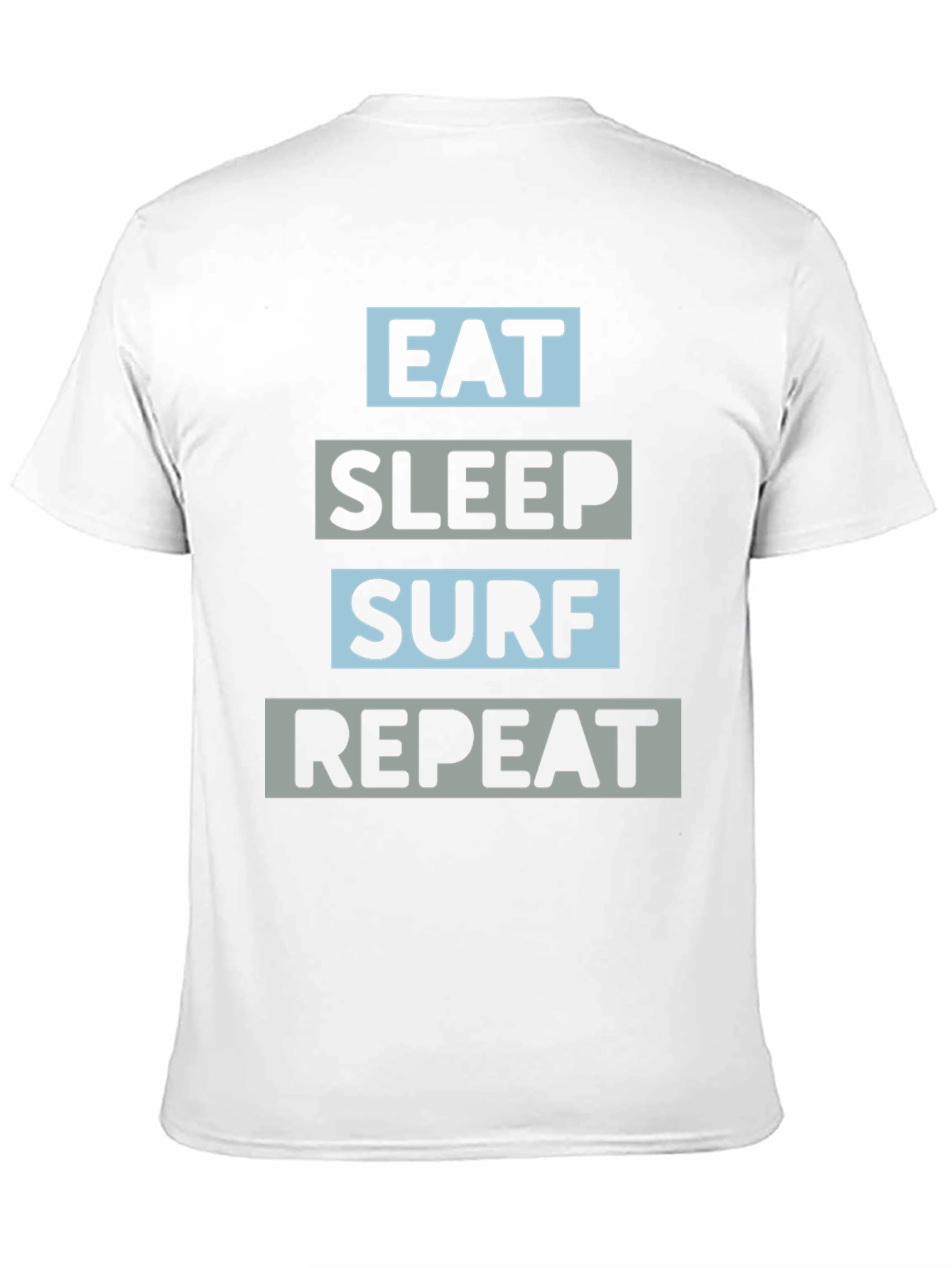 Eat Sleep Surf Repeat Graphic Tee