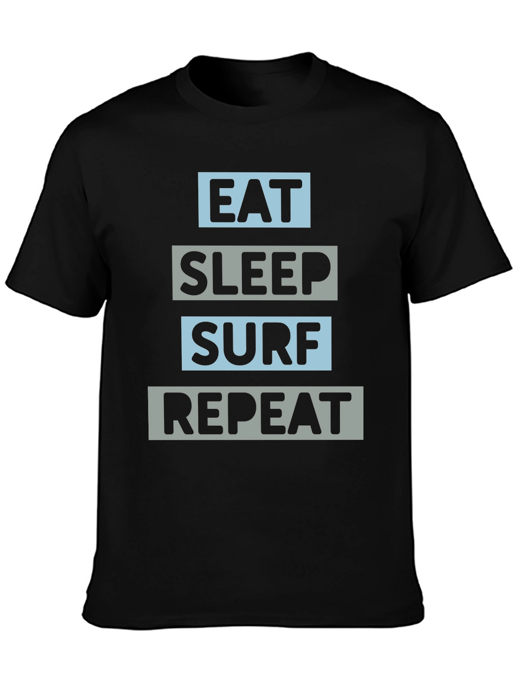 Eat Sleep Surf Repeat Graphic Tee