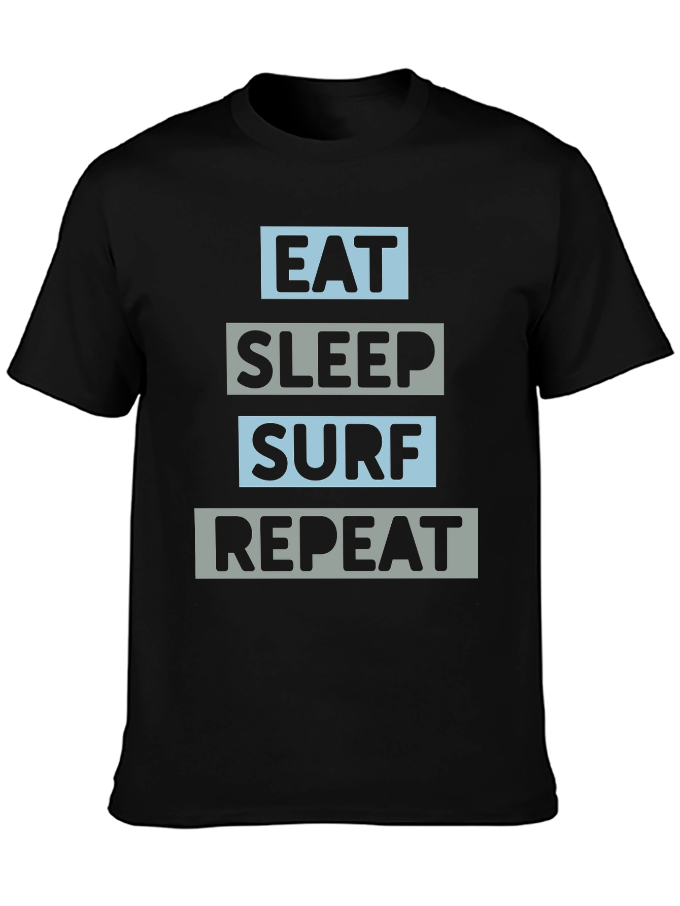 Eat Sleep Surf Repeat Graphic Tee