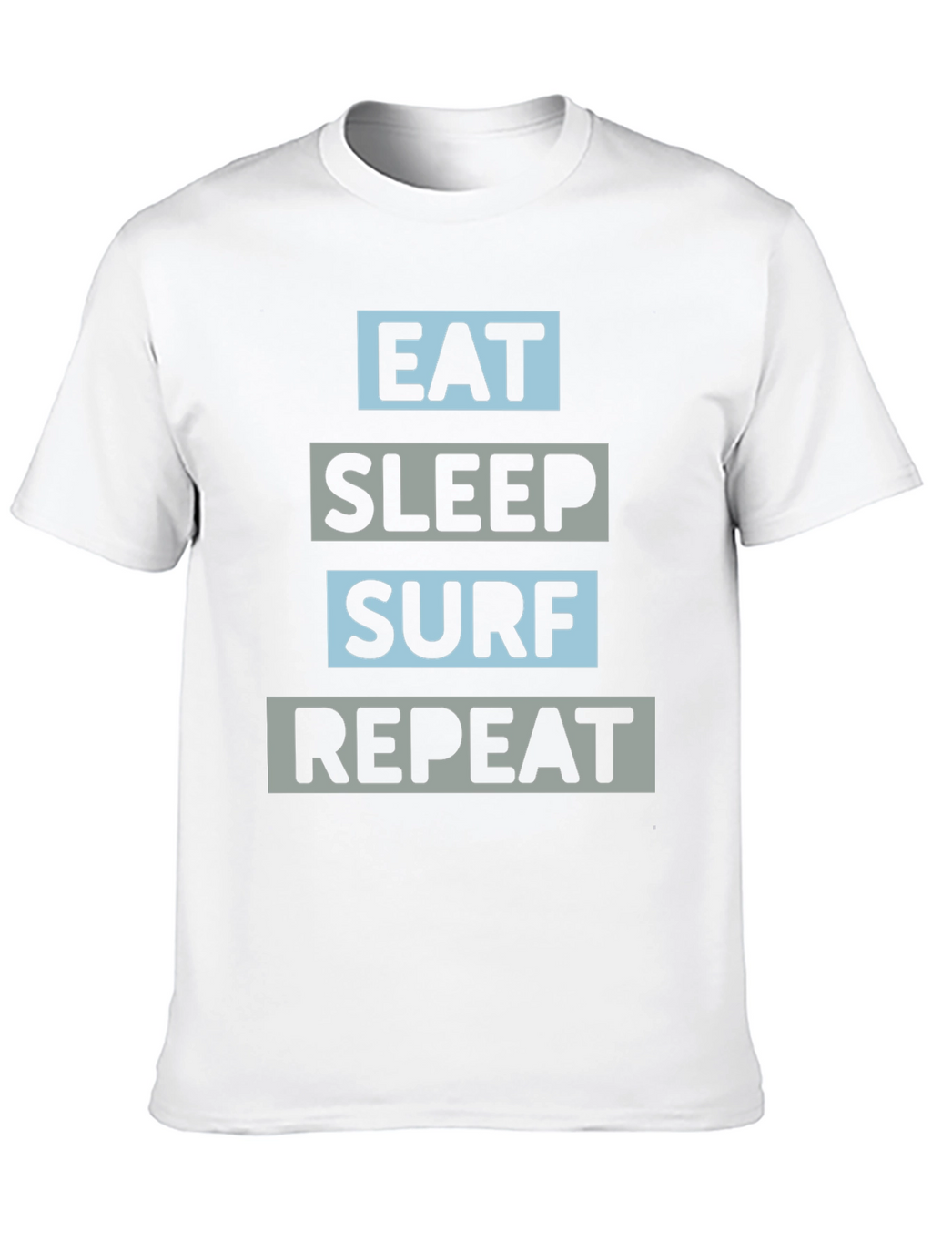 Eat Sleep Surf Repeat Graphic Tee