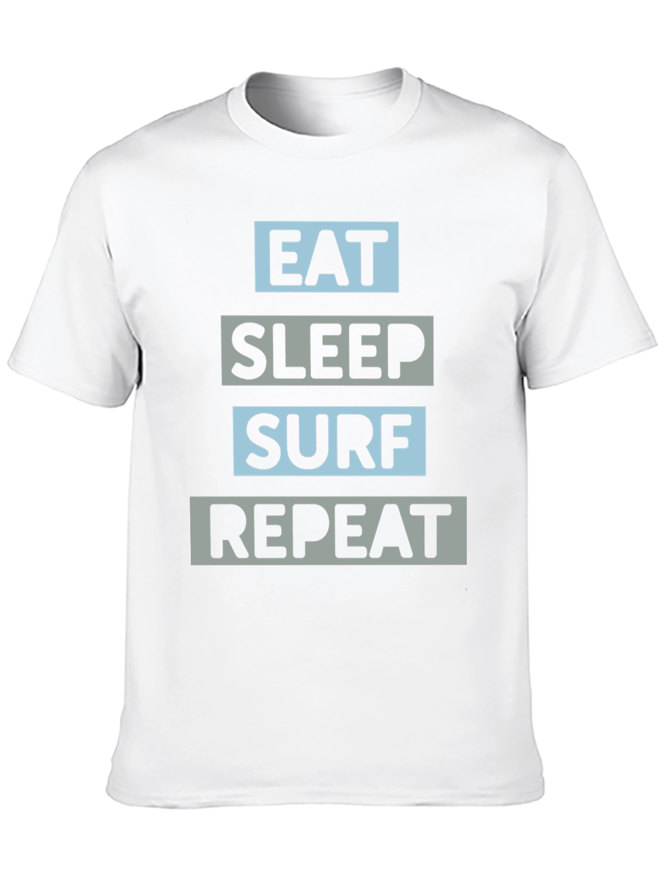 Eat Sleep Surf Repeat Graphic Tee