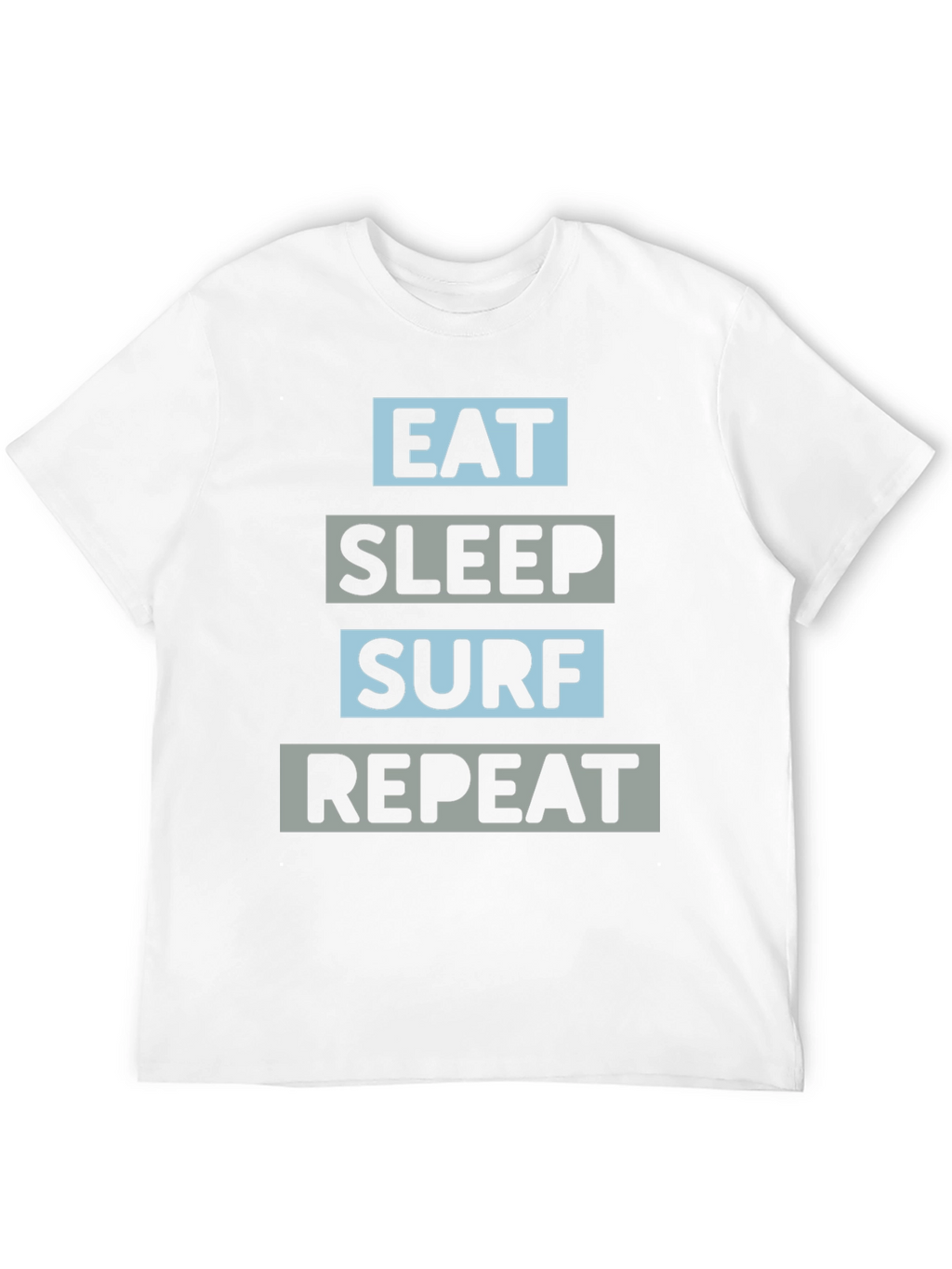 Eat Sleep Surf Repeat Graphic Tee
