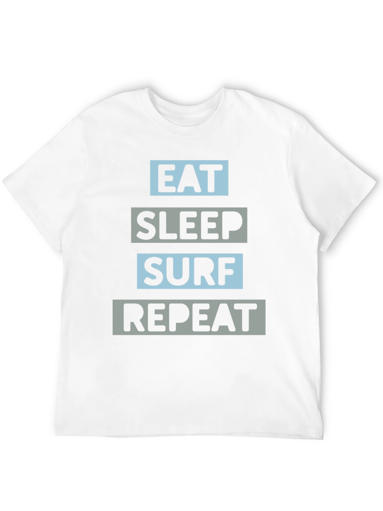 Eat Sleep Surf Repeat Graphic Tee