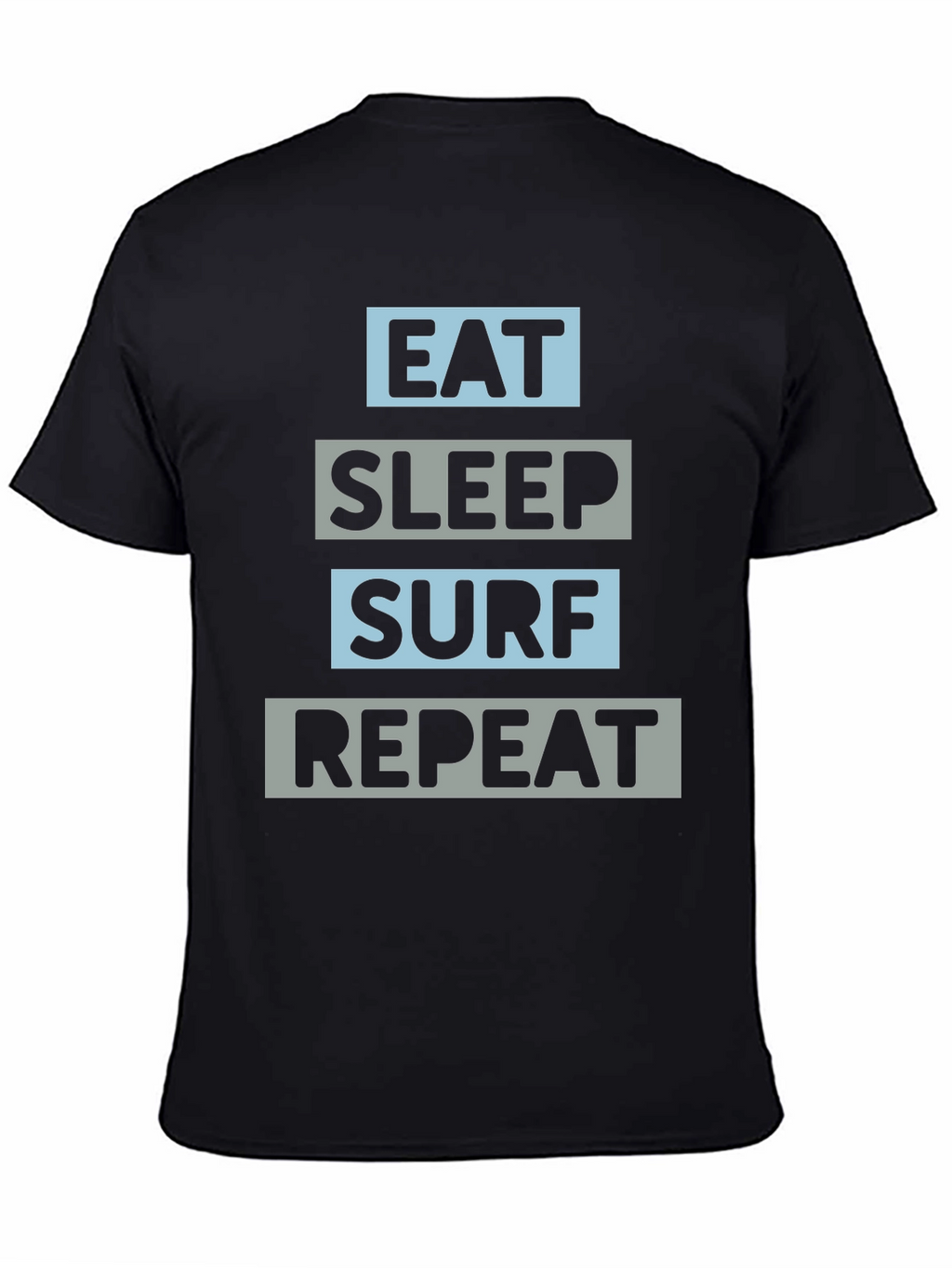 Eat Sleep Surf Repeat Graphic Tee