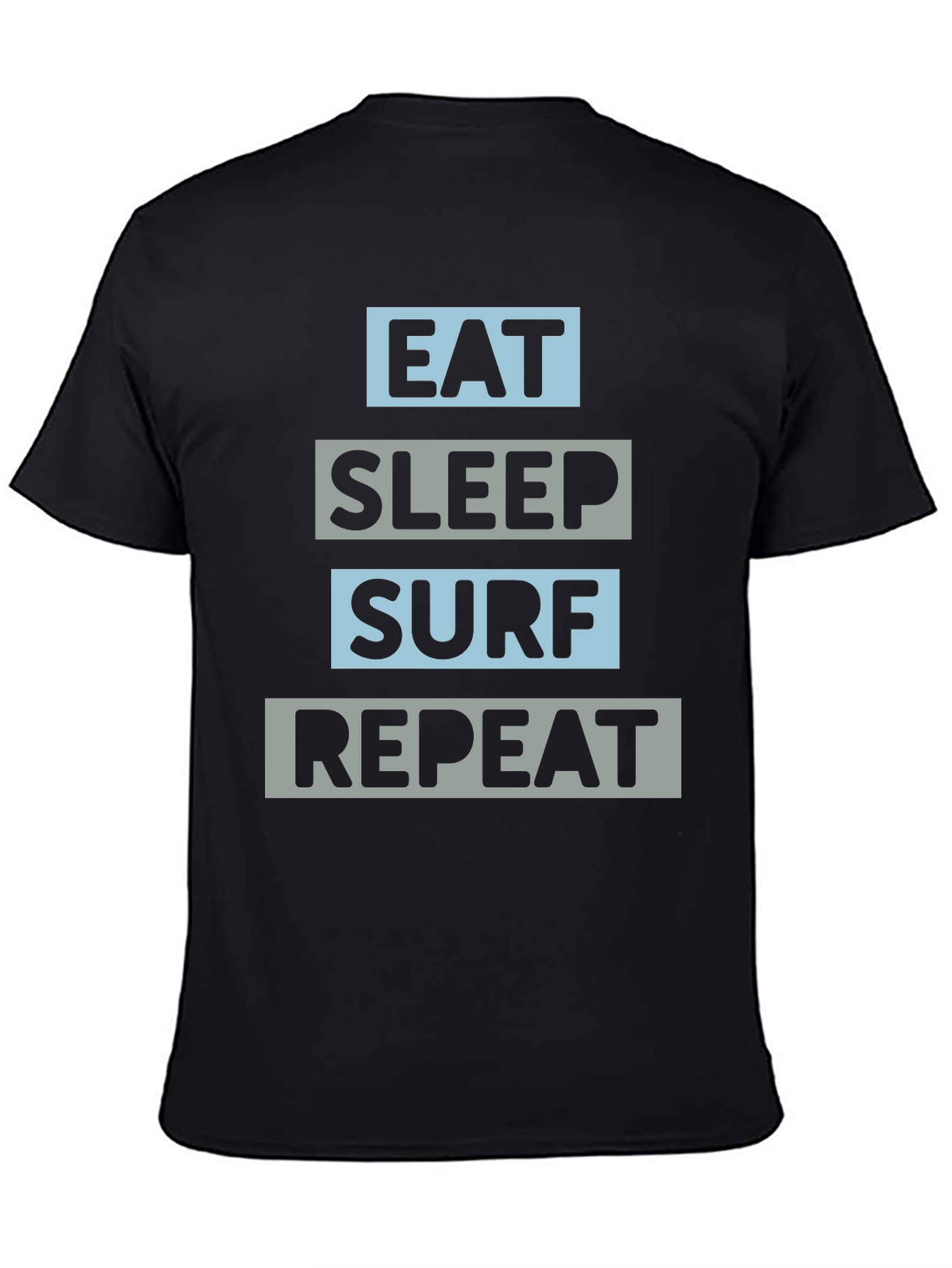 Eat Sleep Surf Repeat Graphic Tee