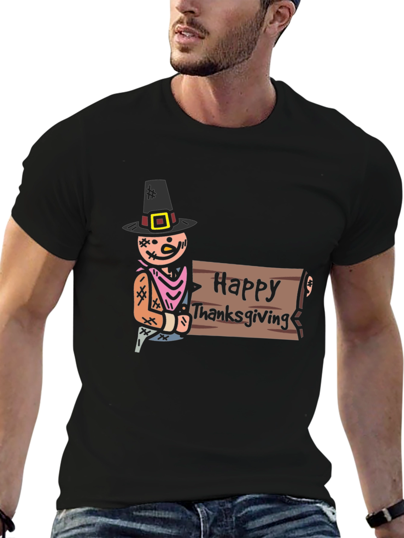Happy Thanksgiving Pilgrim T-Shirt