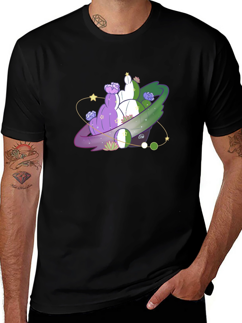 Cactus Planet Graphic Tee