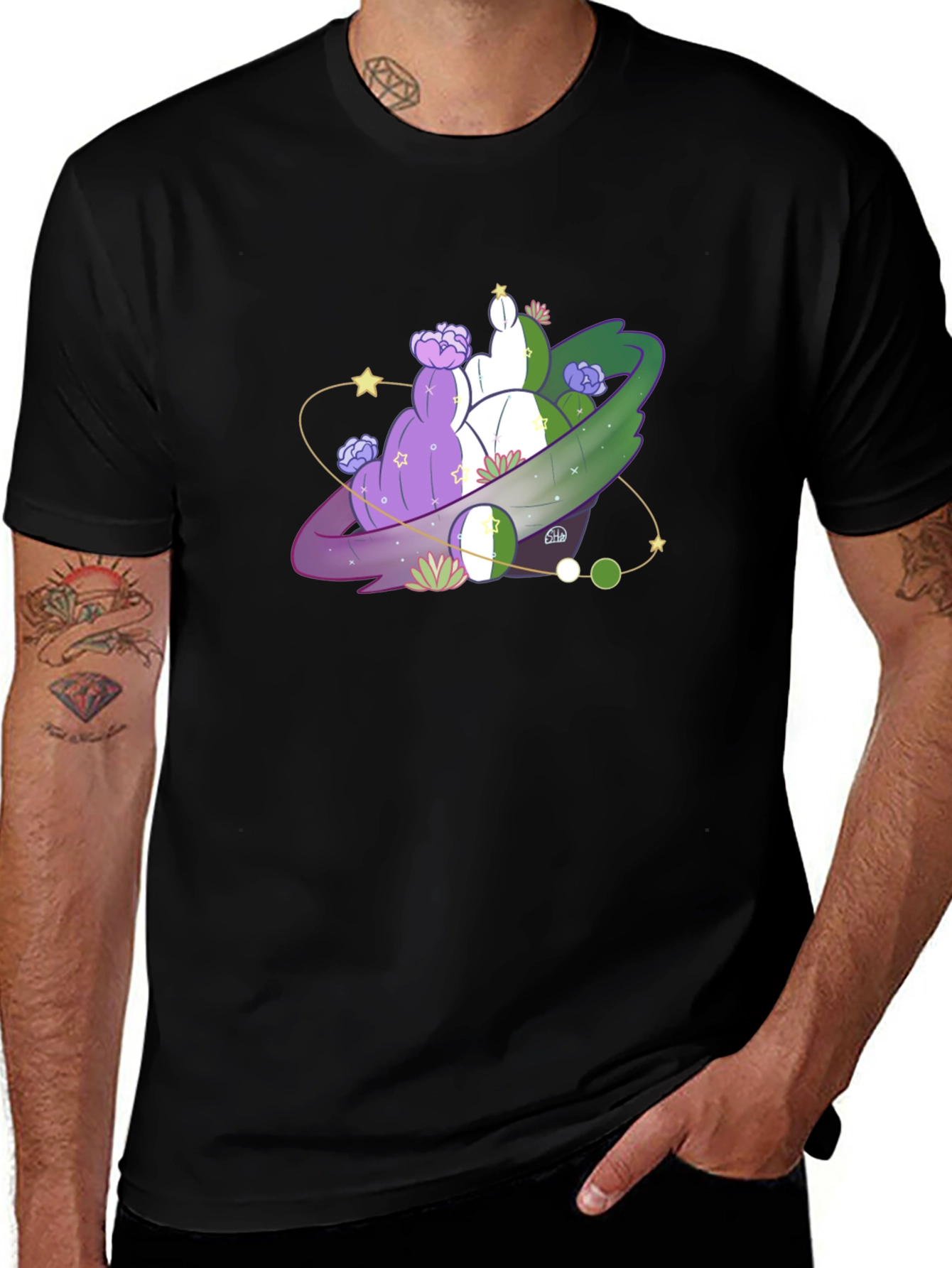 Cactus Planet Graphic Tee
