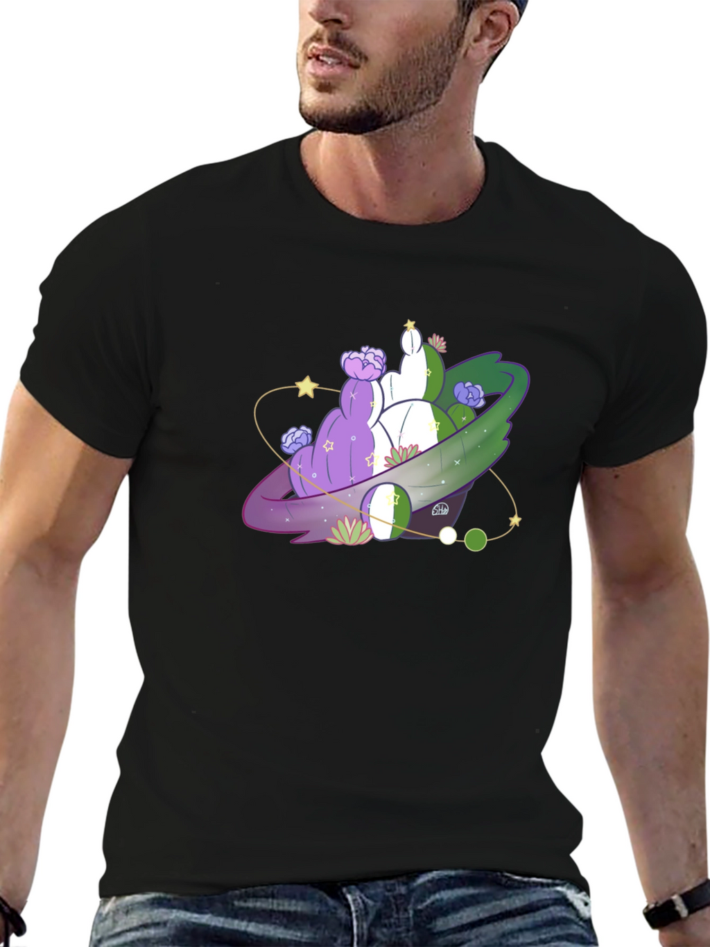 Cactus Planet Graphic Tee