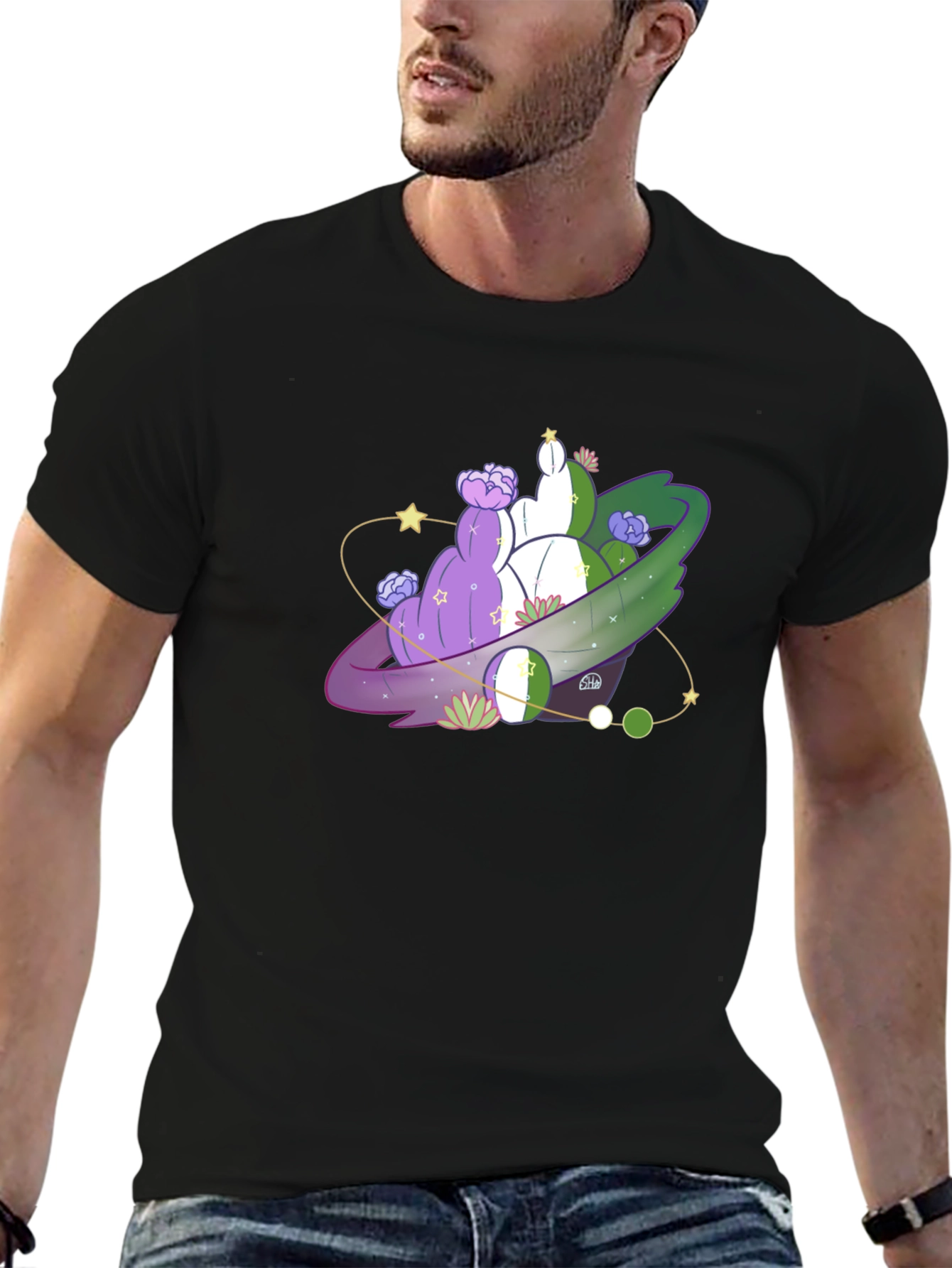 Cactus Planet Graphic Tee
