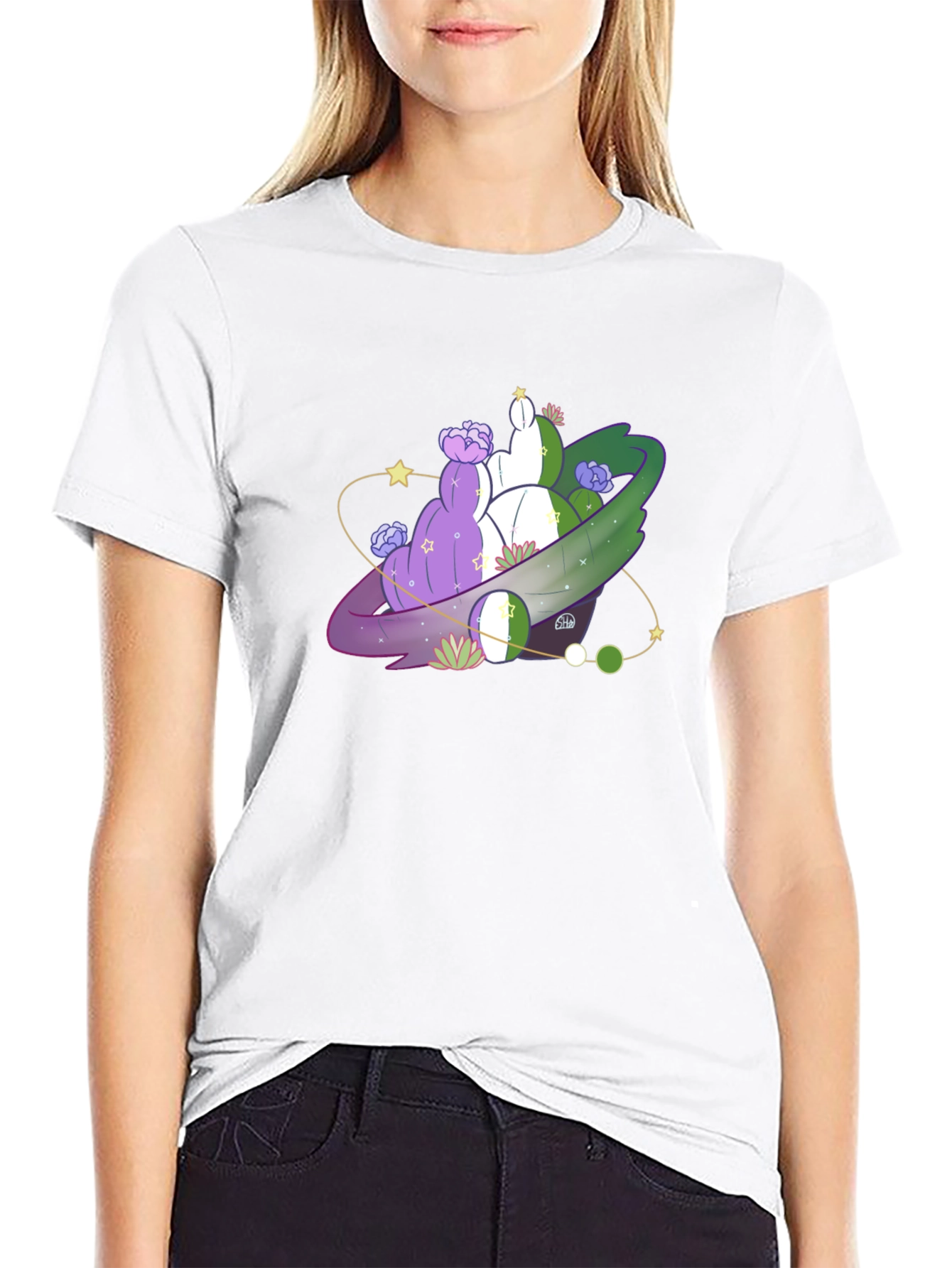 Cactus Planet Graphic Tee