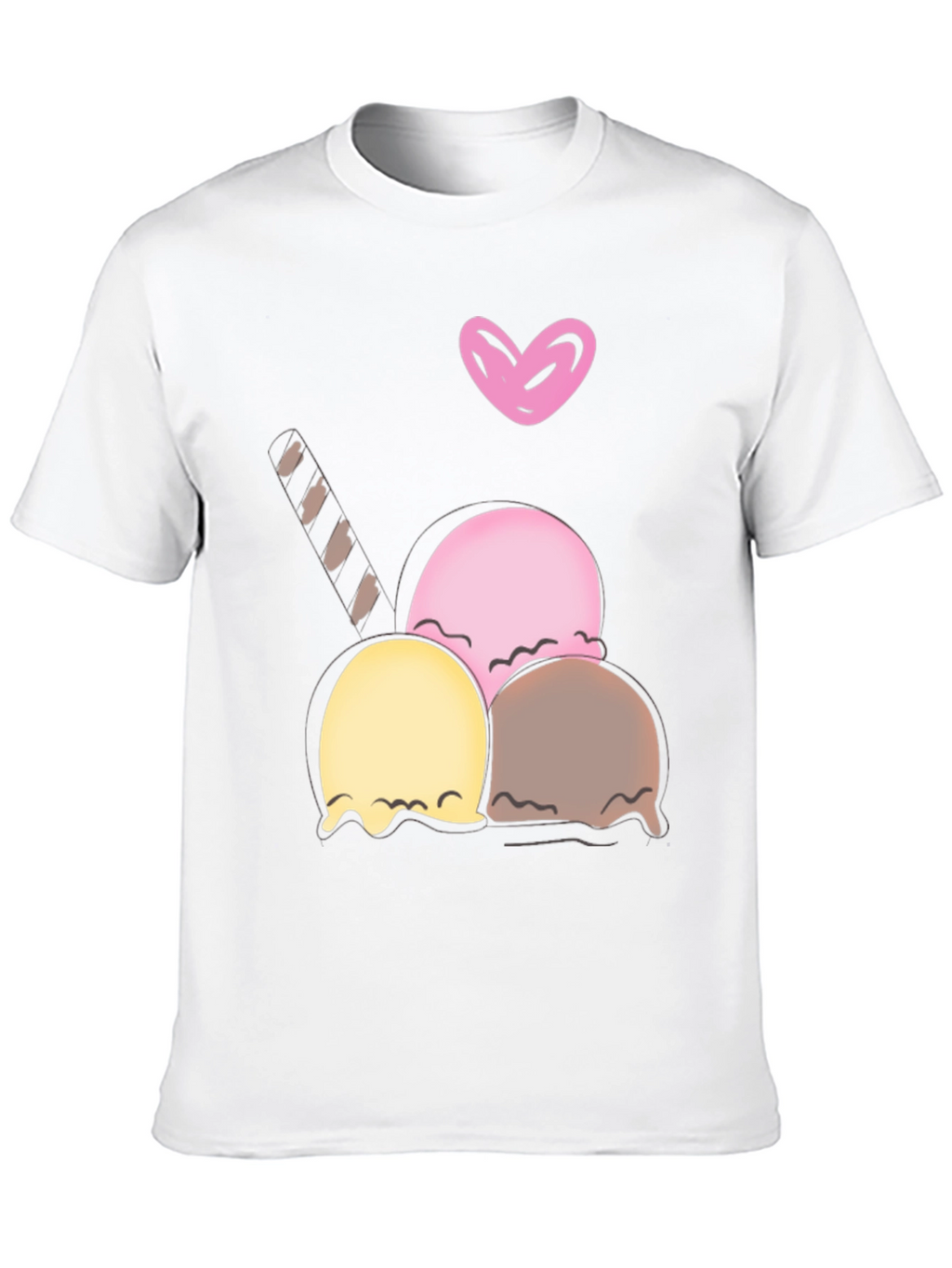 Ice Cream Dessert Graphic Tee