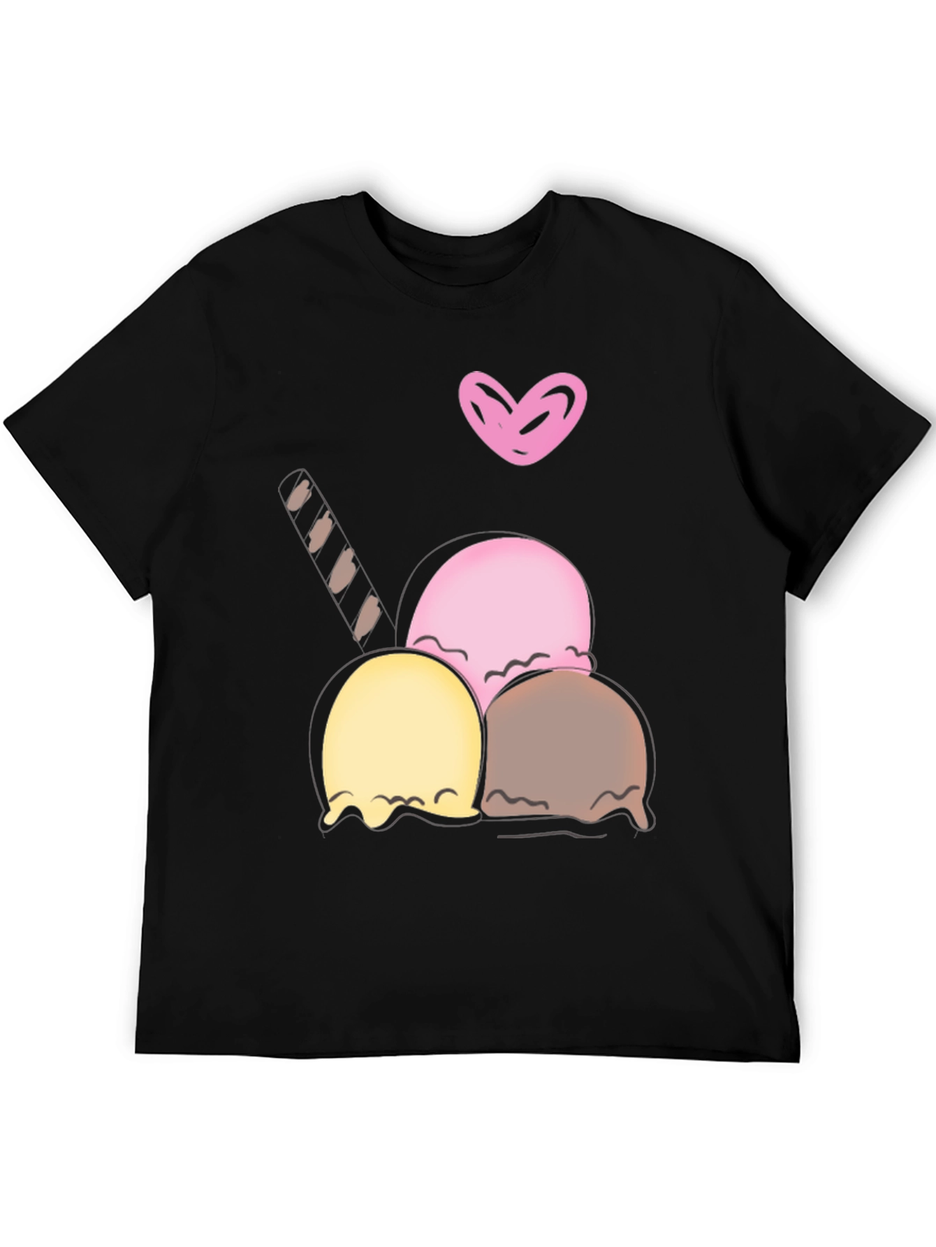 Ice Cream Dessert Graphic Tee