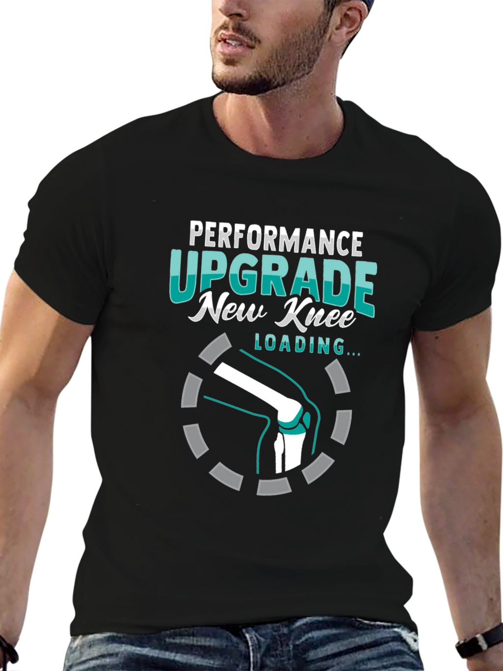 Performance Upgrade New Knee Graphic T-Shirt