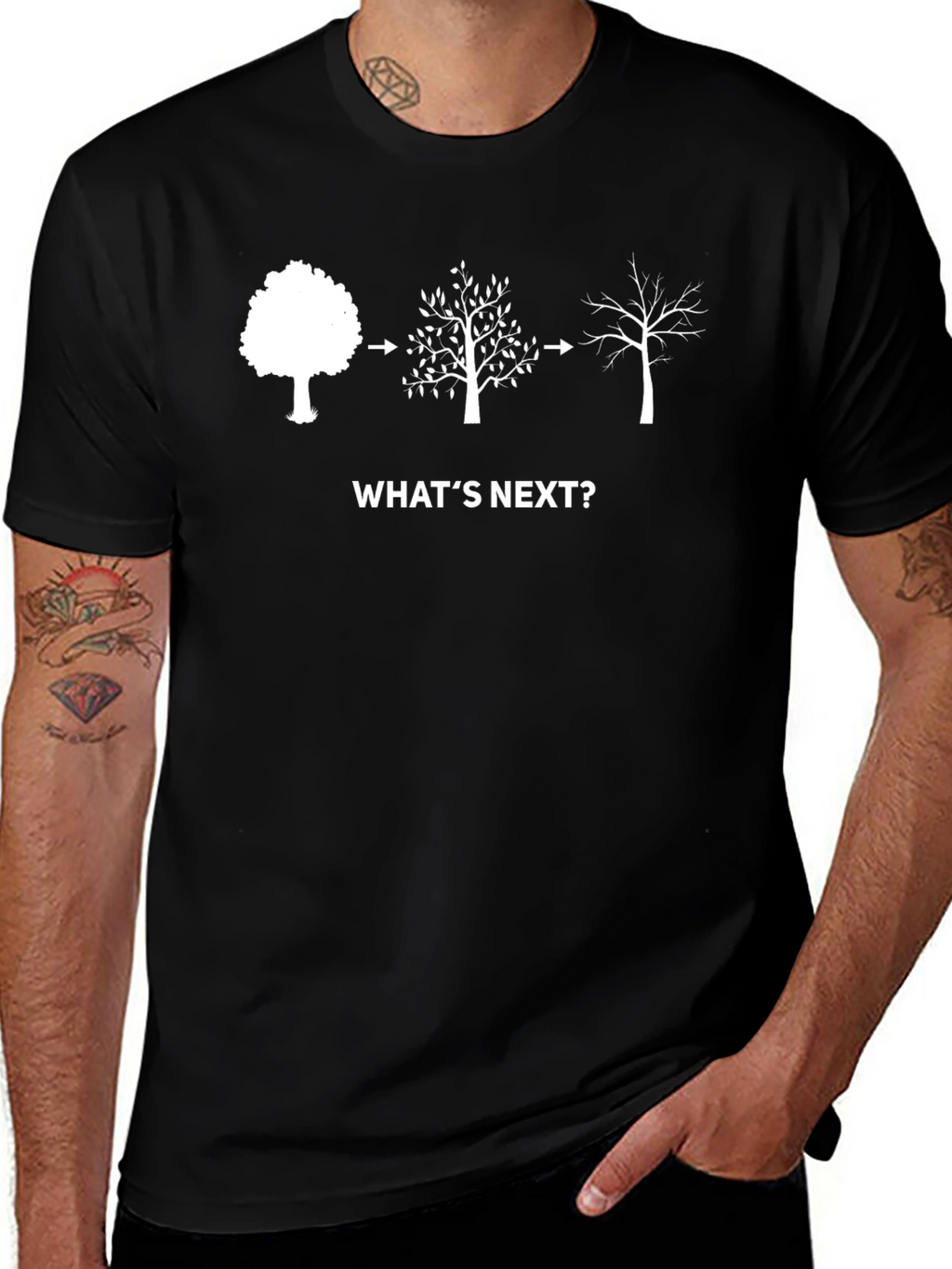 Tree Evolution T-Shirt - Whats Next?