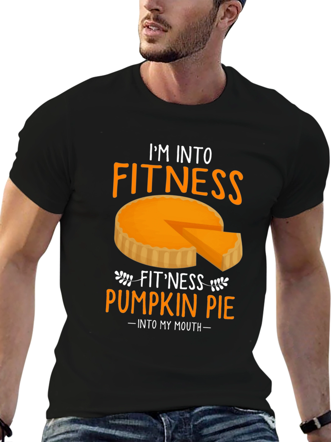 Pumpkin Pie Fitness Graphic Tee