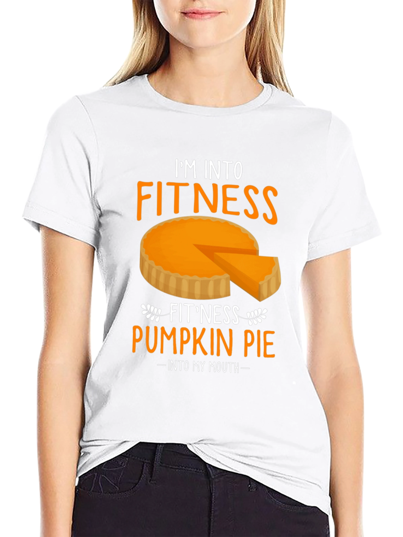 Pumpkin Pie Fitness Graphic Tee