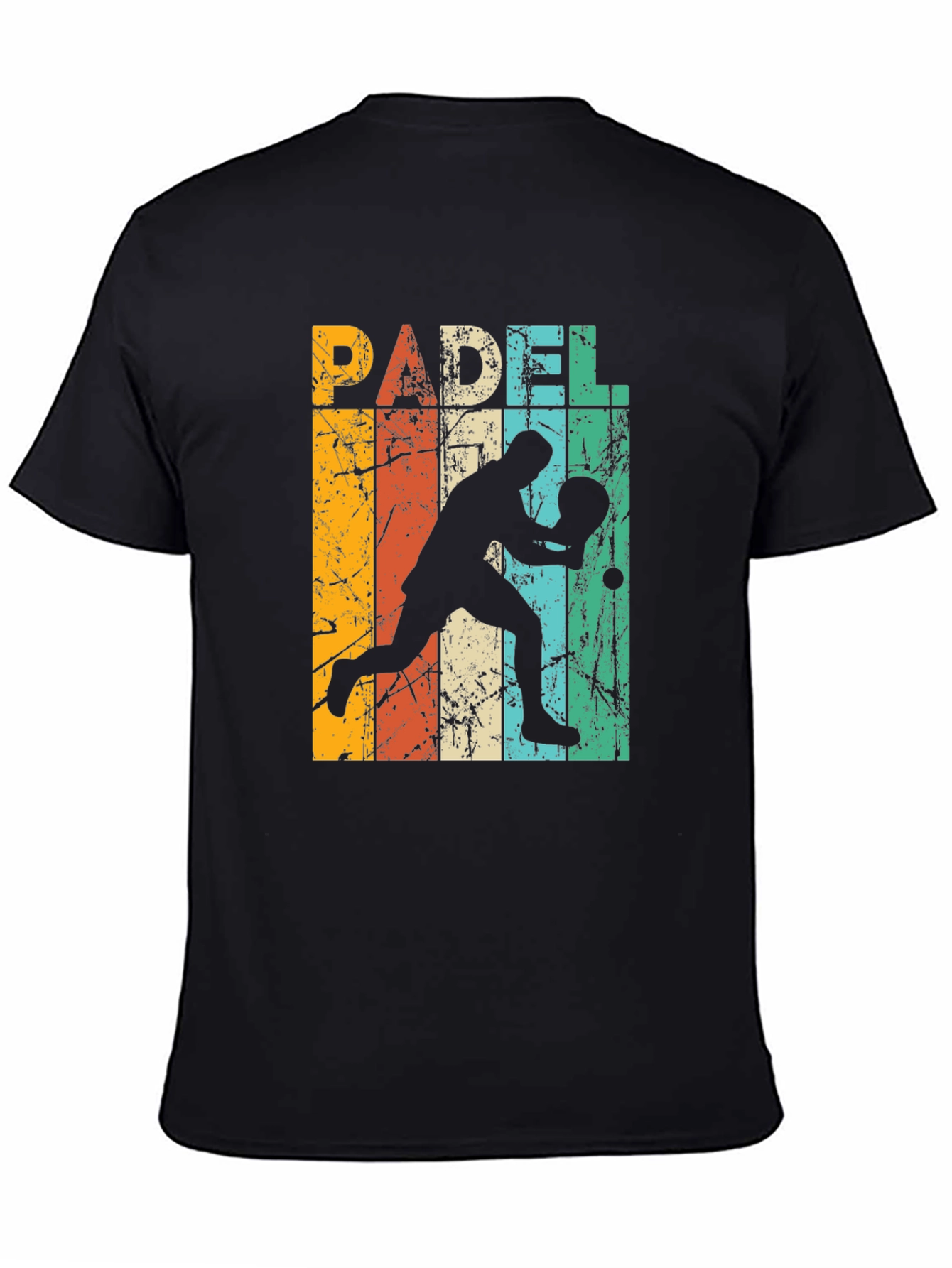 Retro Padel Player Graphic Tee