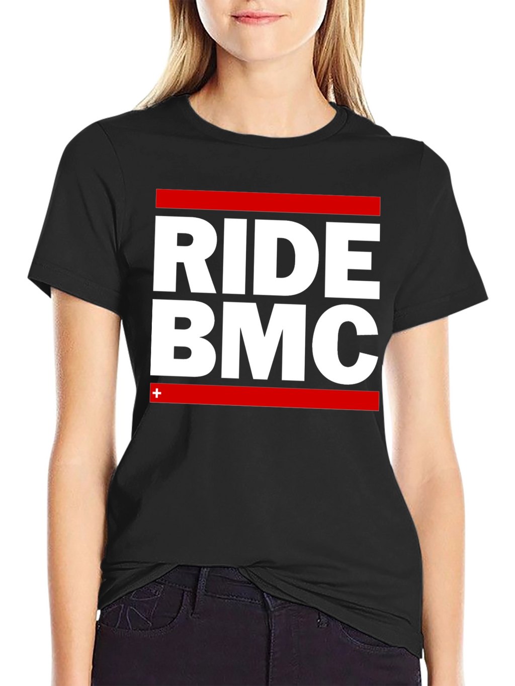 Ride BMC Graphic Tee - Black Cotton T-Shirt
