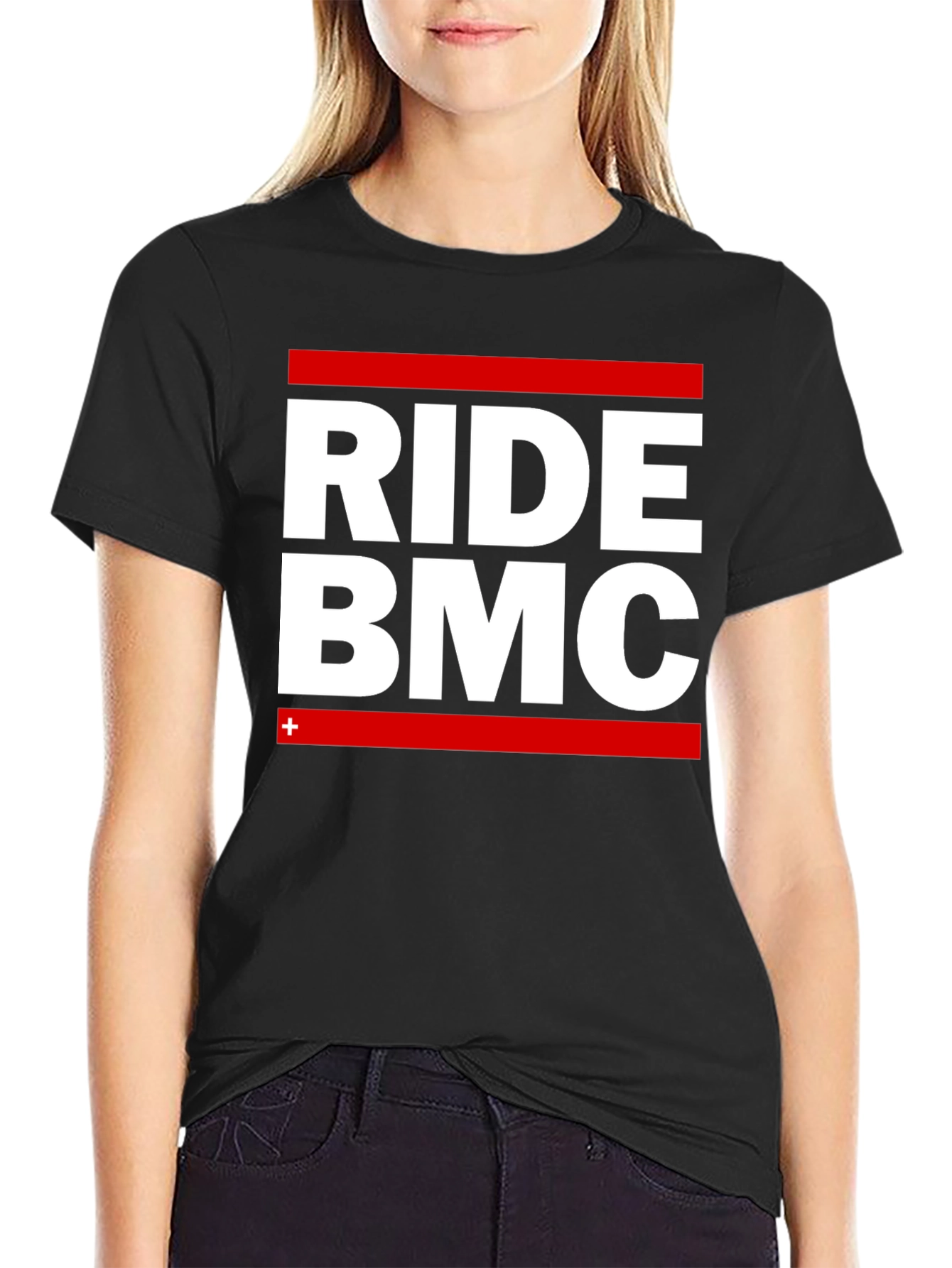 Ride BMC Graphic Tee - Black Cotton T-Shirt