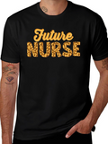 Future Nurse Leopard Print Tee