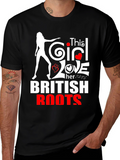 This Girl Loves Her British Roots T-Shirt