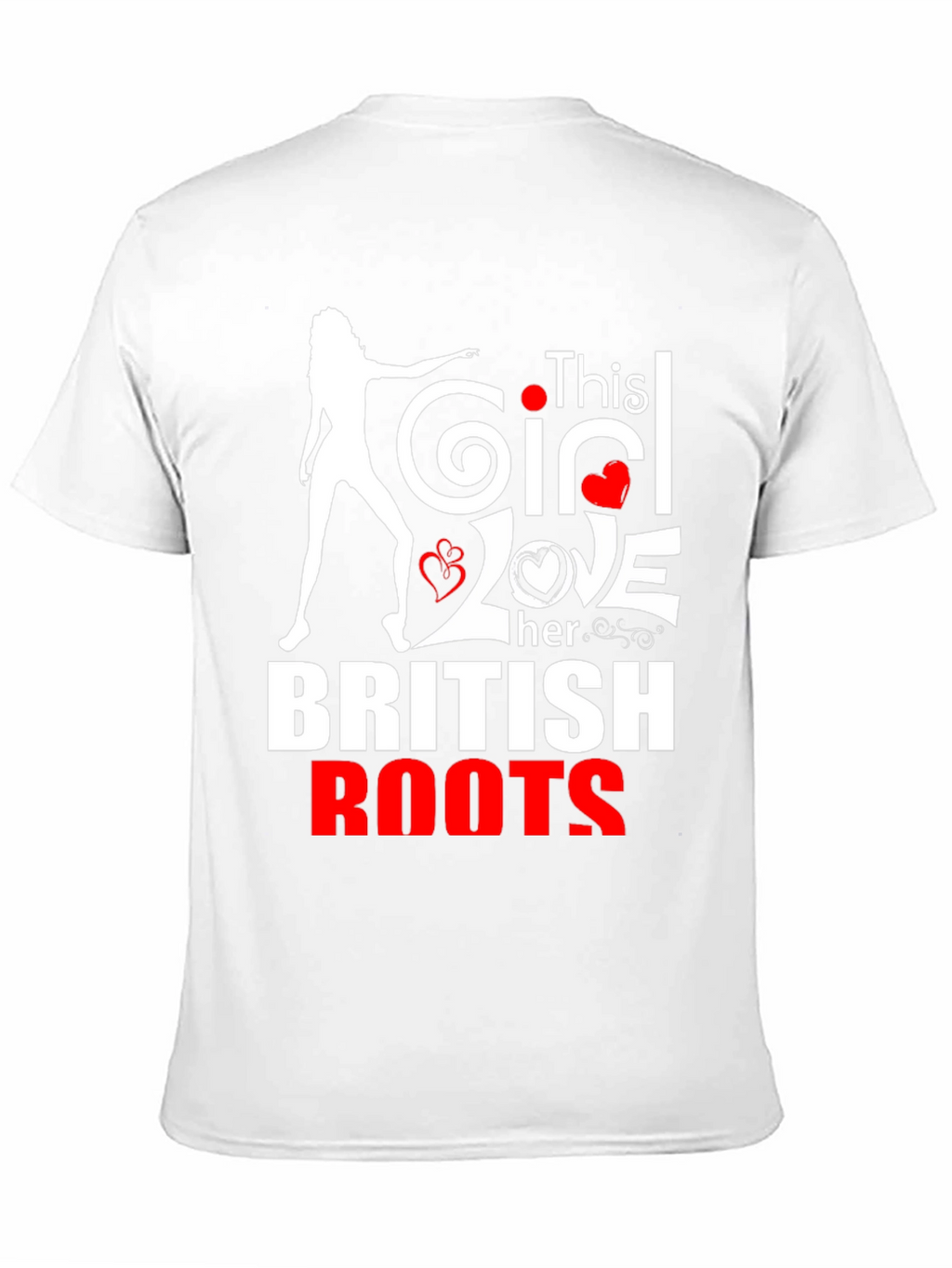 This Girl Loves Her British Roots T-Shirt