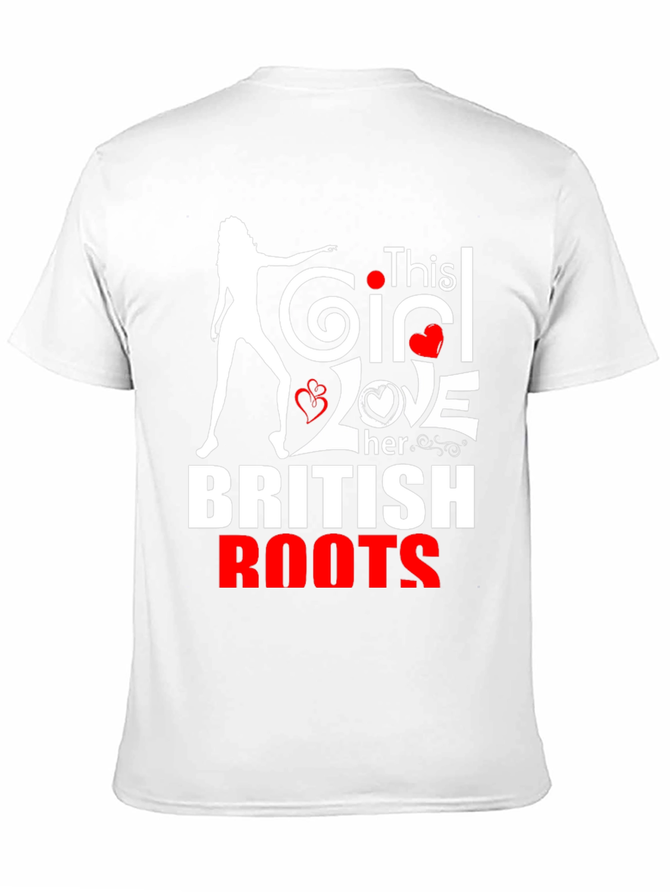 This Girl Loves Her British Roots T-Shirt