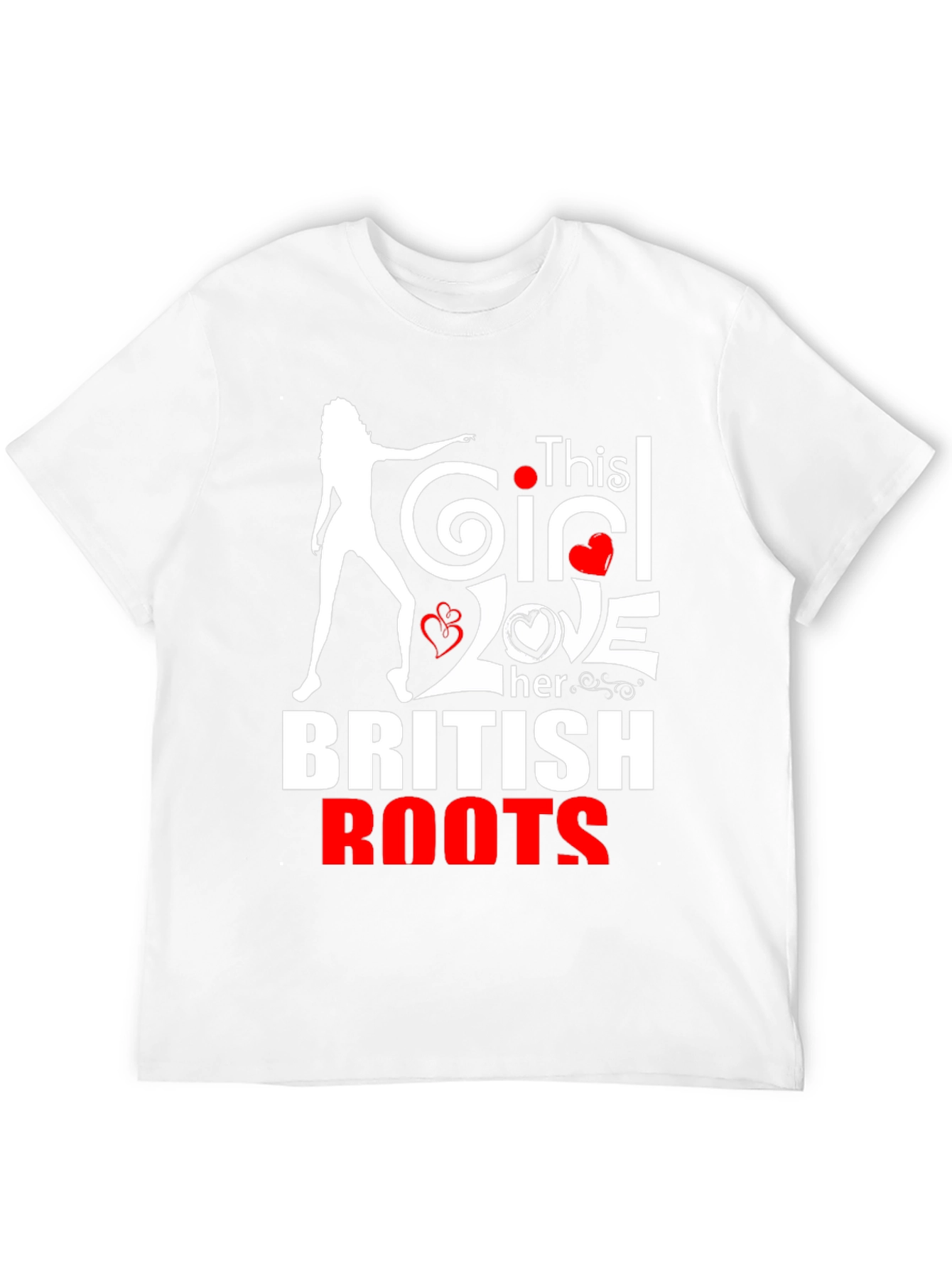 This Girl Loves Her British Roots T-Shirt