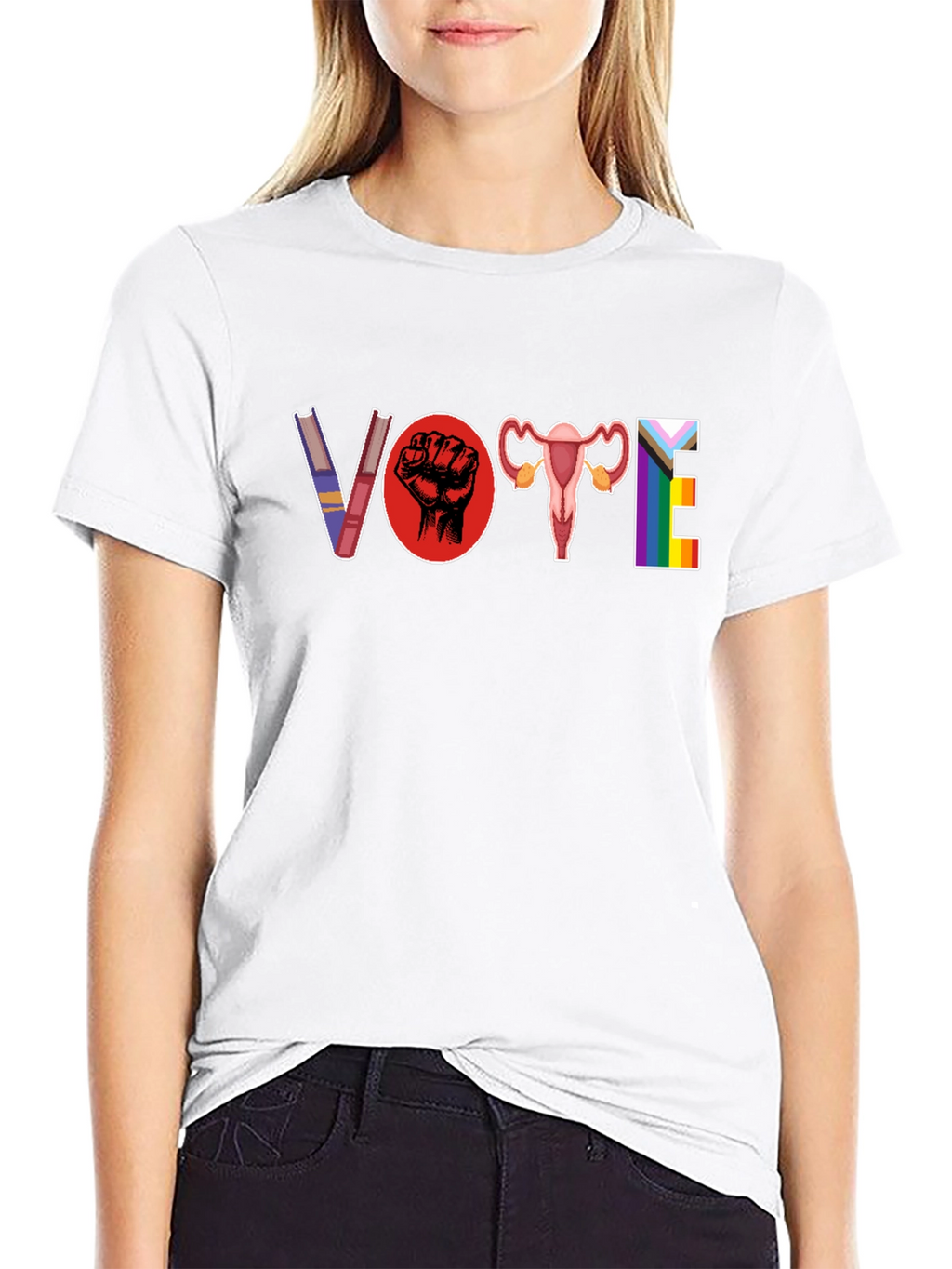 Vote Tee: Empowered Choice T-Shirt