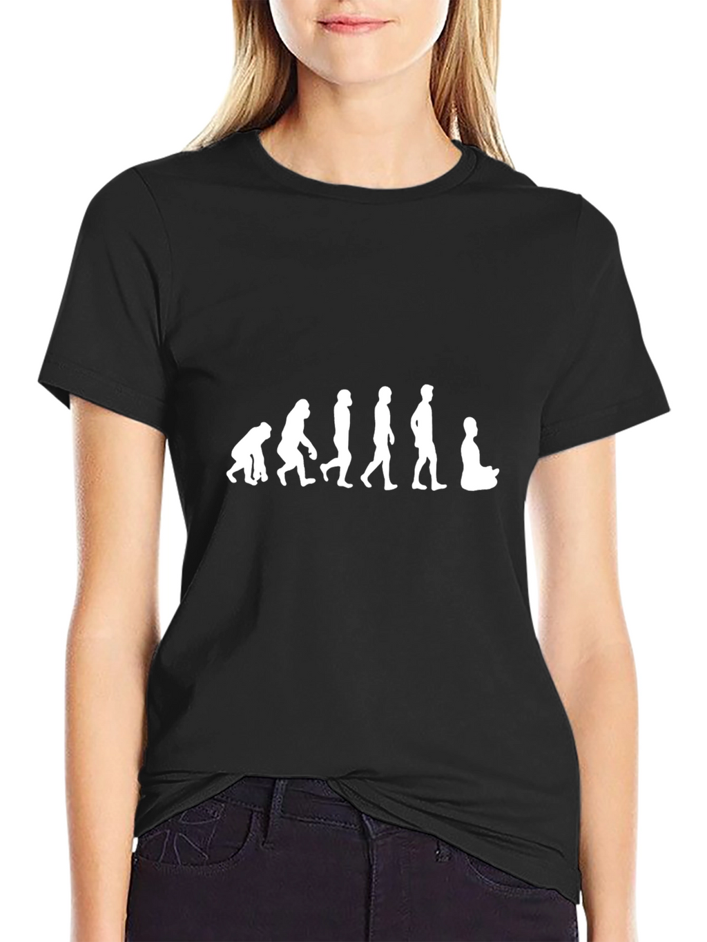Evolution to Meditation Graphic Tee