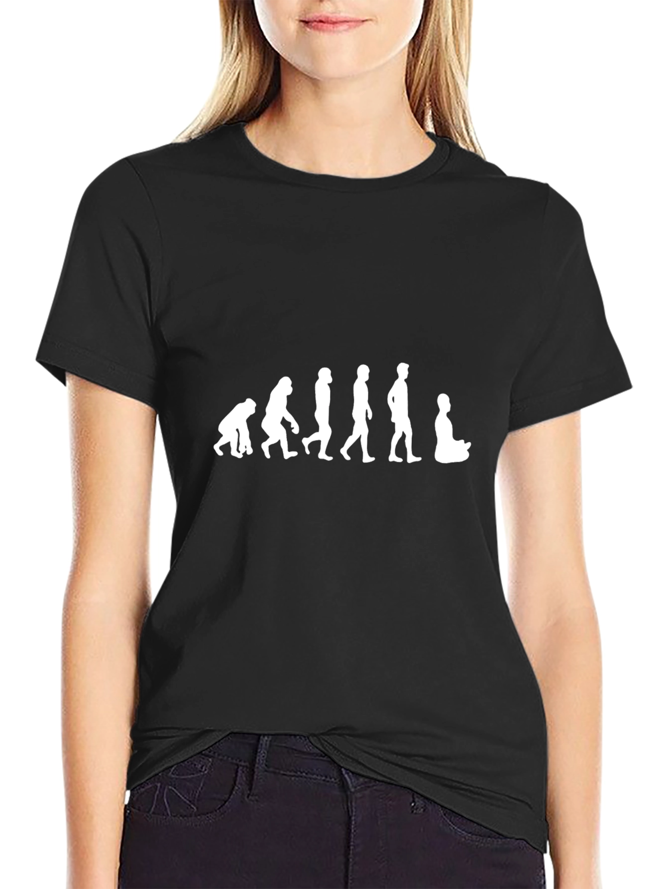 Evolution to Meditation Graphic Tee