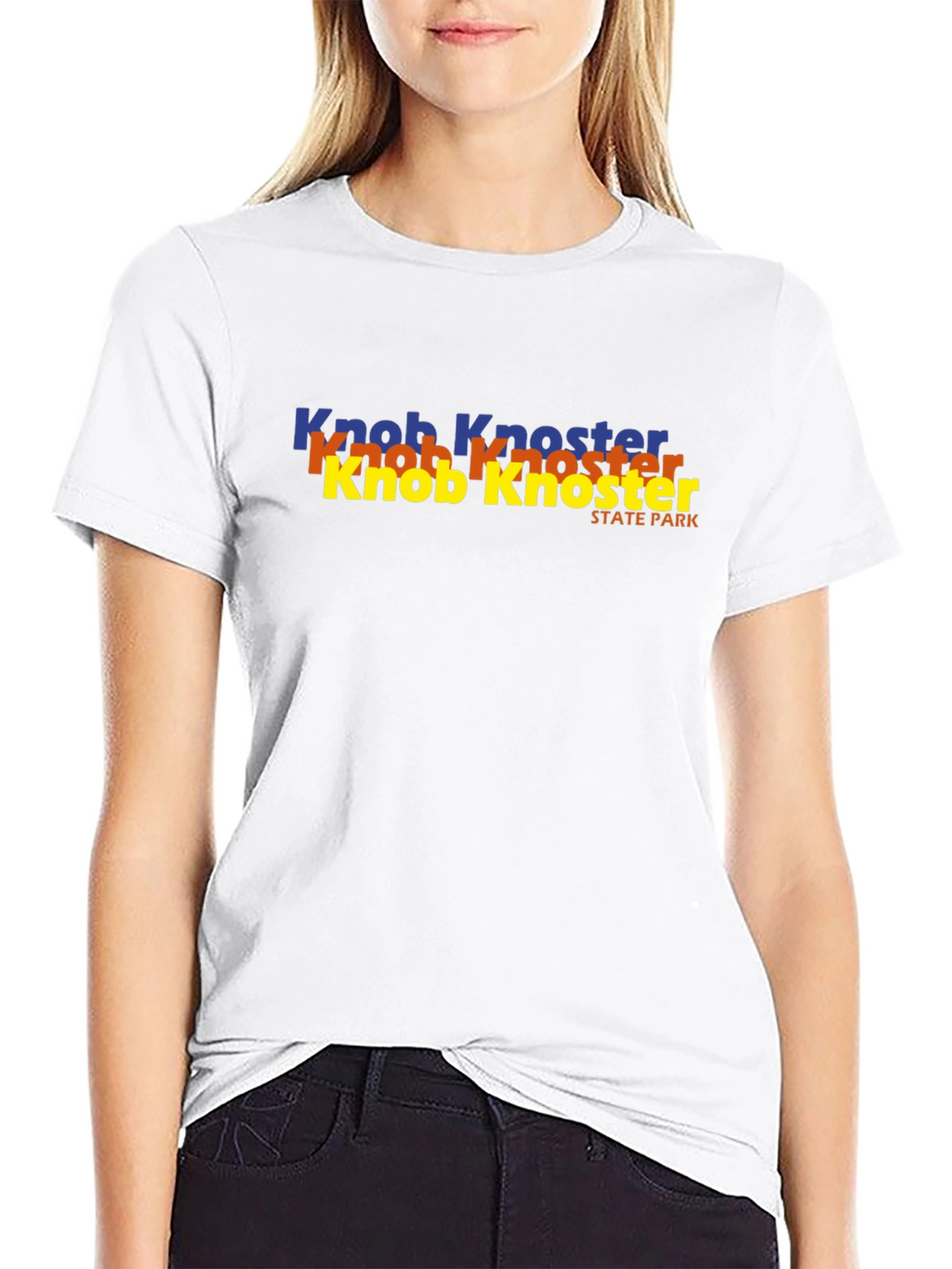 Knob Knoster State Park Black T-Shirt