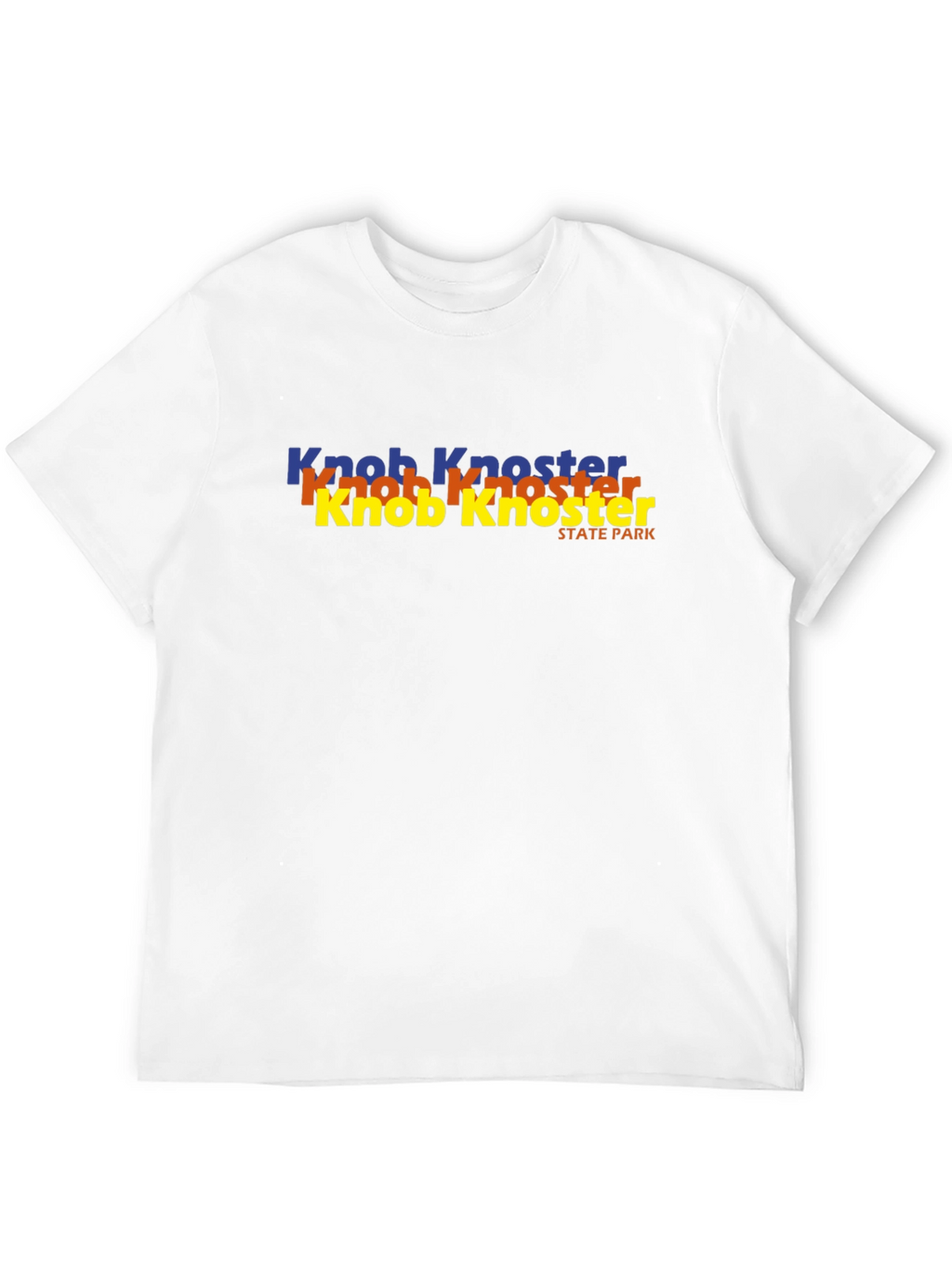 Knob Knoster State Park Black T-Shirt