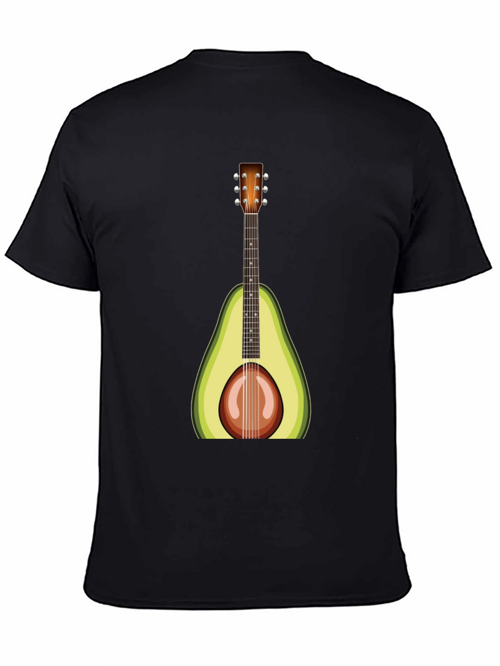 Avocado Guitar T-Shirt: Unique Music Lover Tee